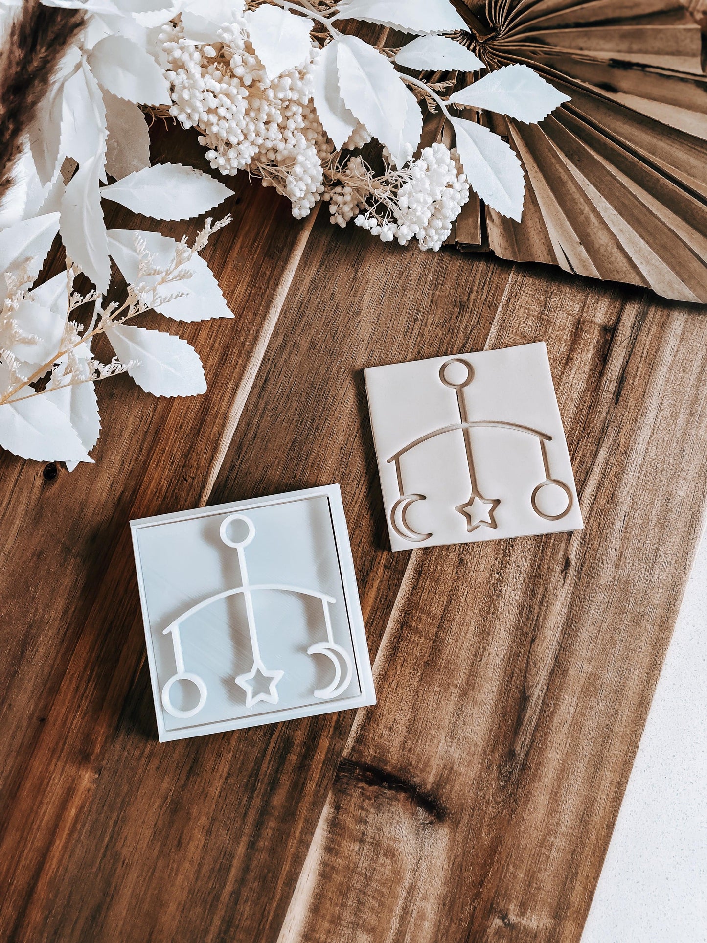 Baby Mobile Stamp & Cutter - Perfect for Fondant & Sugar Cookies