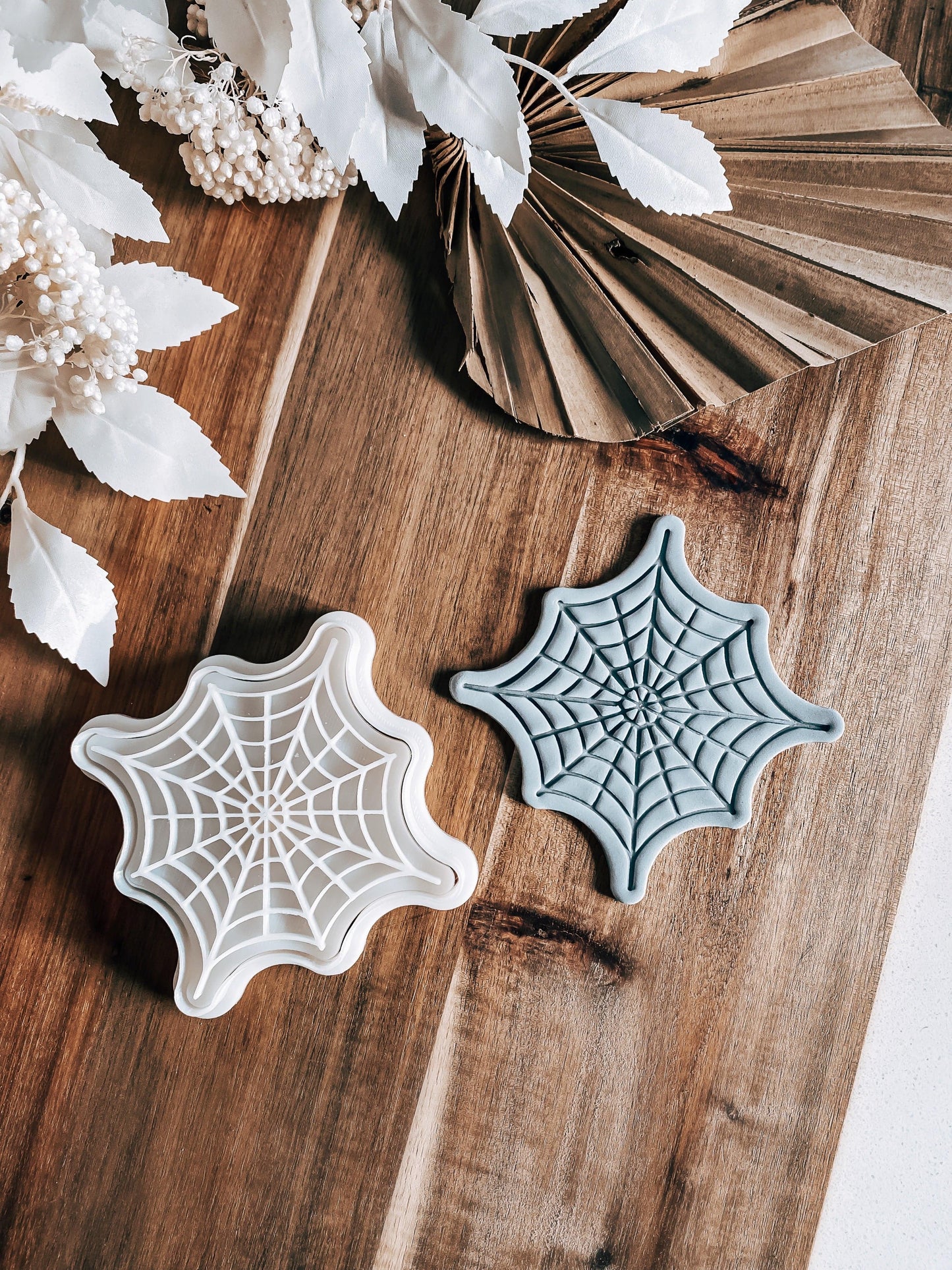 Full Web - Cookie Stamp & Cutter - Fondant & Sugar Cookies