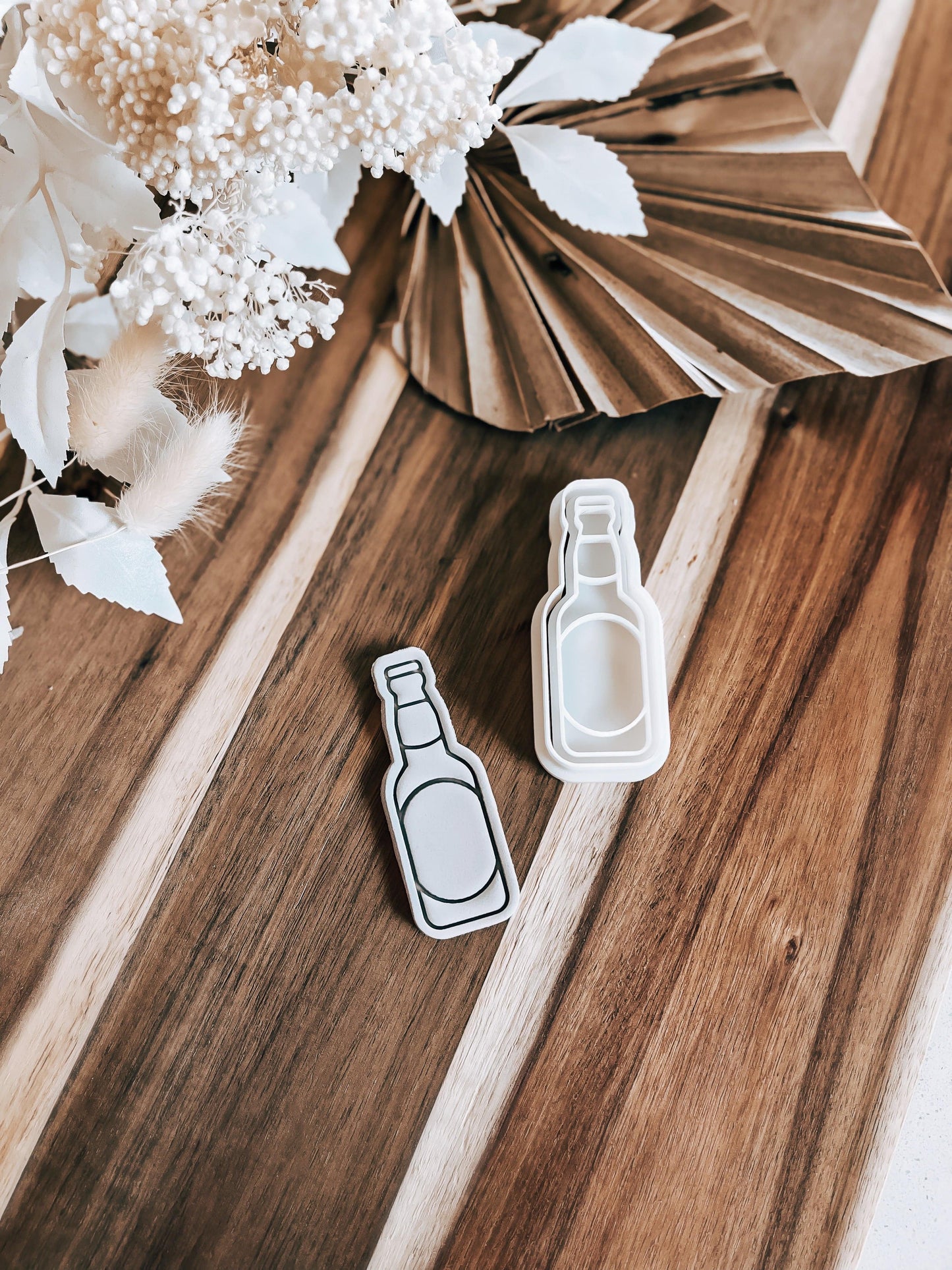 Mini Beer Bottle Stamp & Cutter - O'Khach Baking Supplies