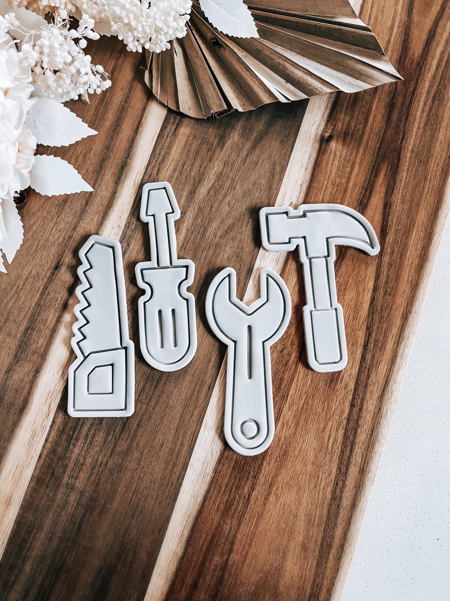 Screw Driver Stamp & Cutter - Perfect for Fondant & Sugar Cookies