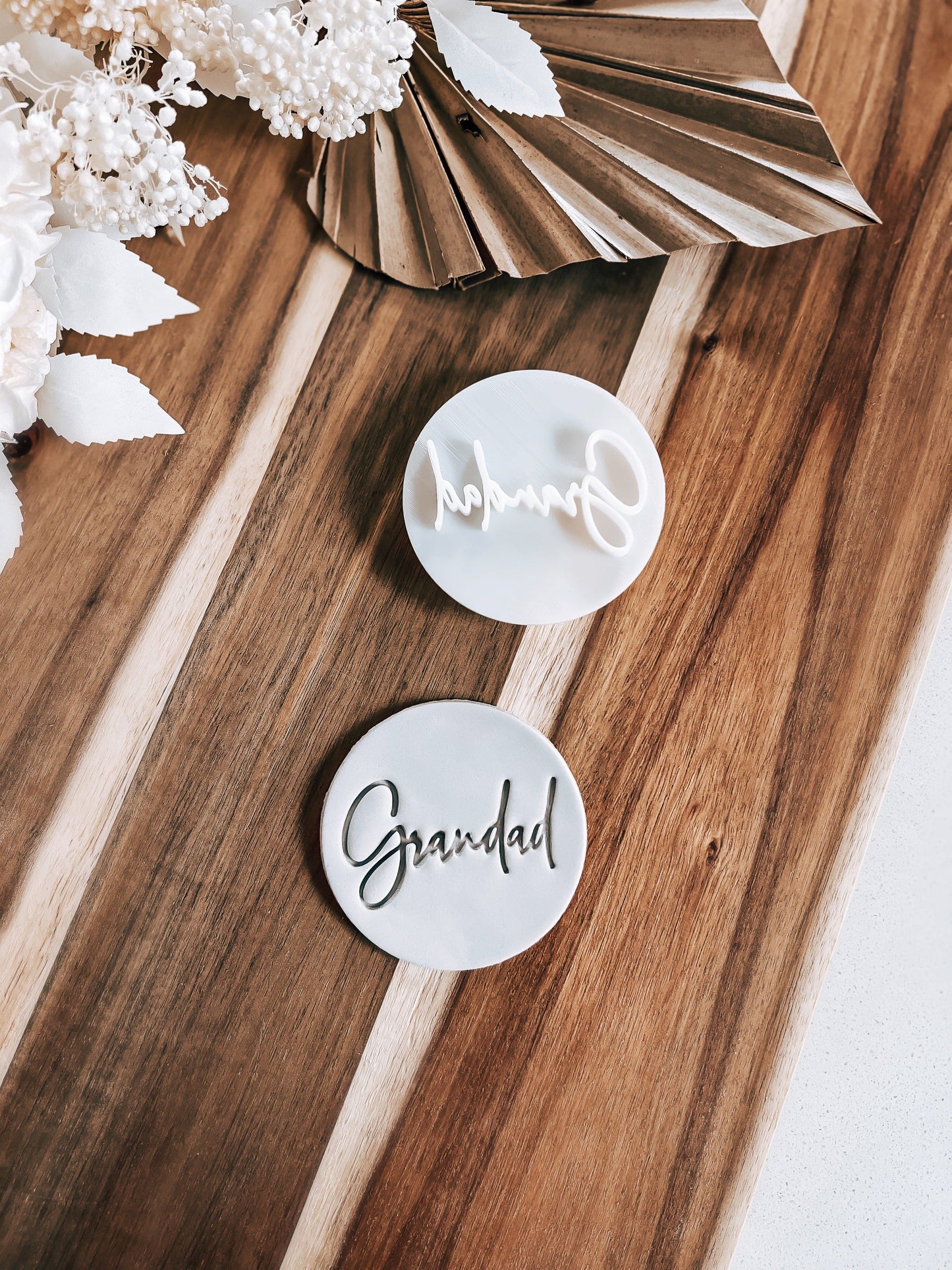 Grandad Stamp - Perfect for Fondant & Sugar Cookies