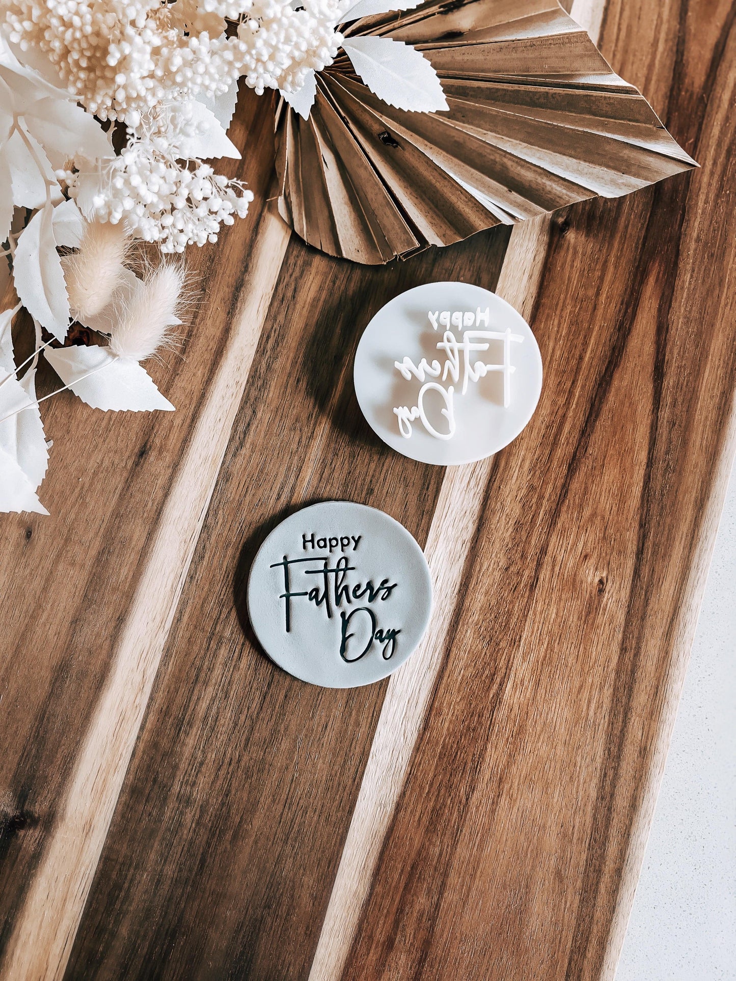 Happy Fathers Day Stamp - Perfect for Fondant & Sugar Cookies