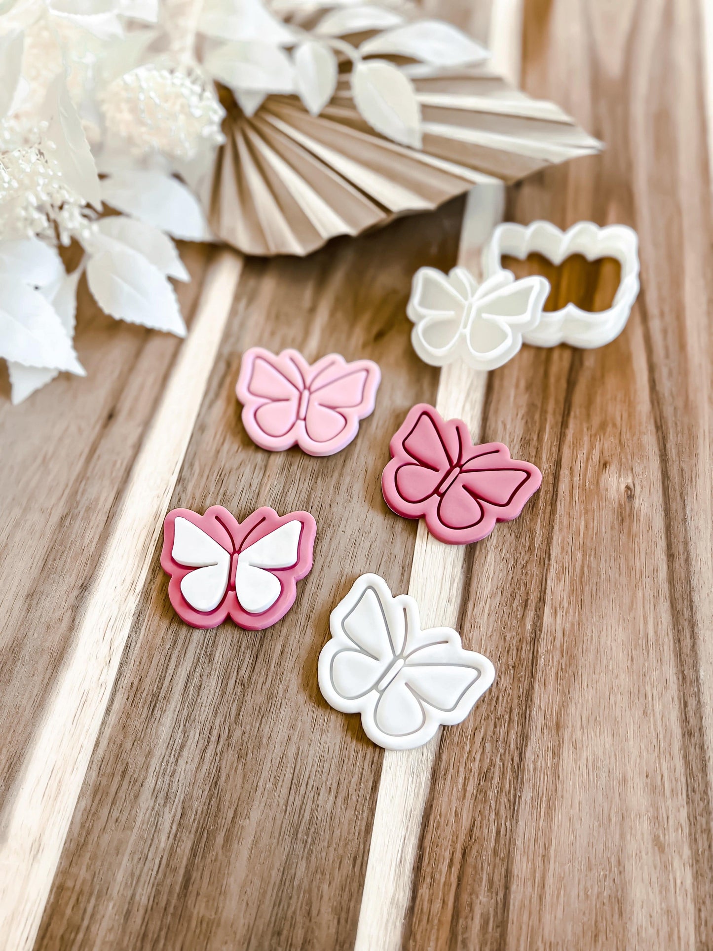 Mini Butterfly Stamp & Cutter - Perfect for Fondant & Sugar Cookies