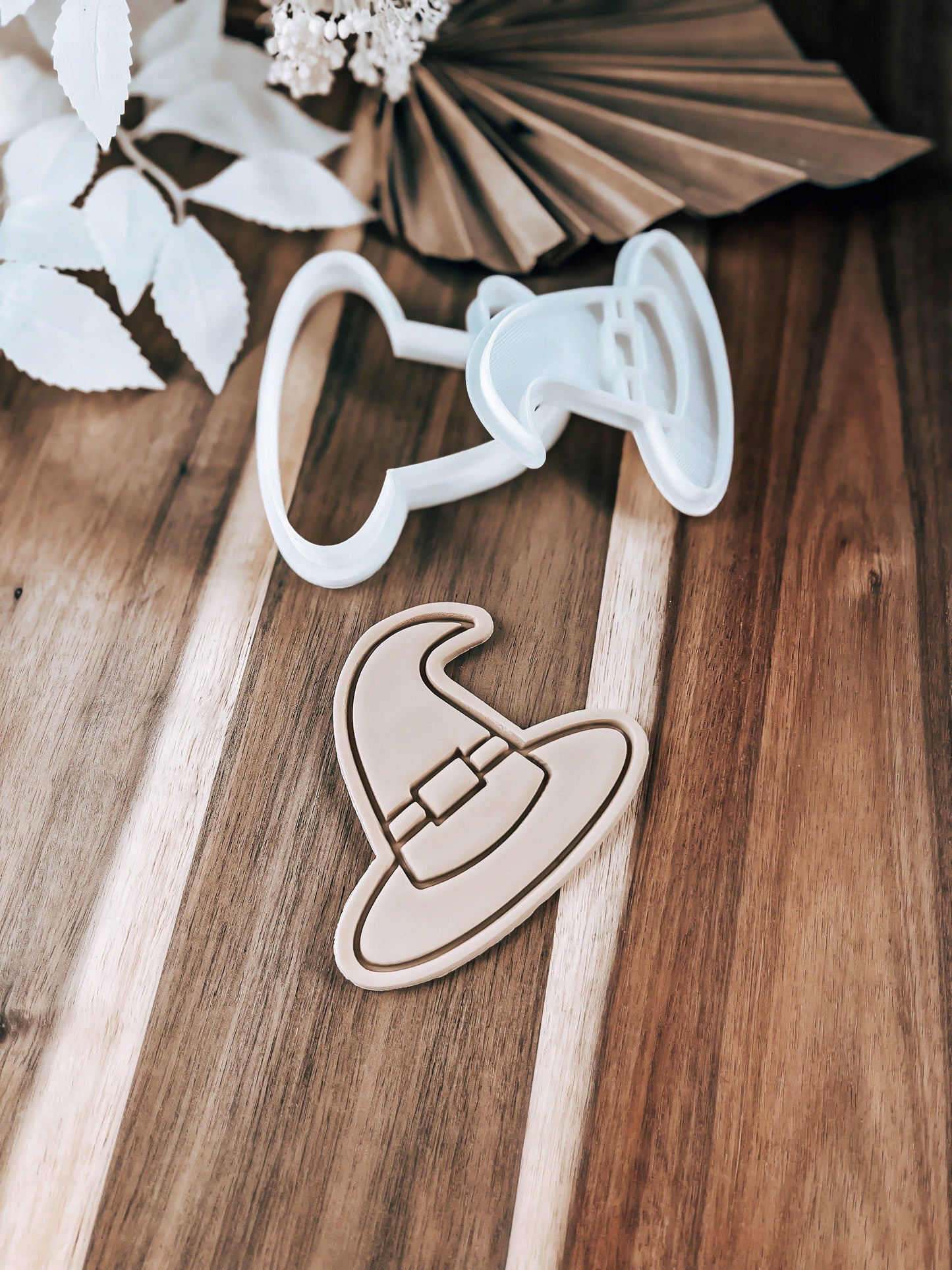 Witches Hat - Cookie Stamp & Cutter - Fondant & Sugar Cookies