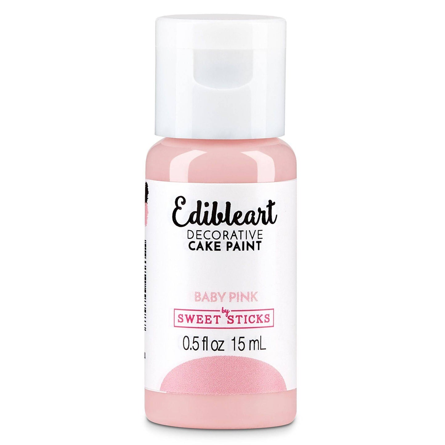 Baby Pink Edible Paint – Sweet Sticks 15ml | Food-Safe Cake Paint