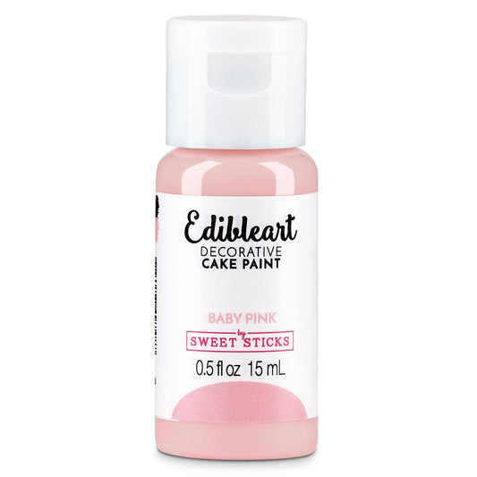 Baby Pink Edible Paint – Sweet Sticks 15ml | Food-Safe Cake Paint