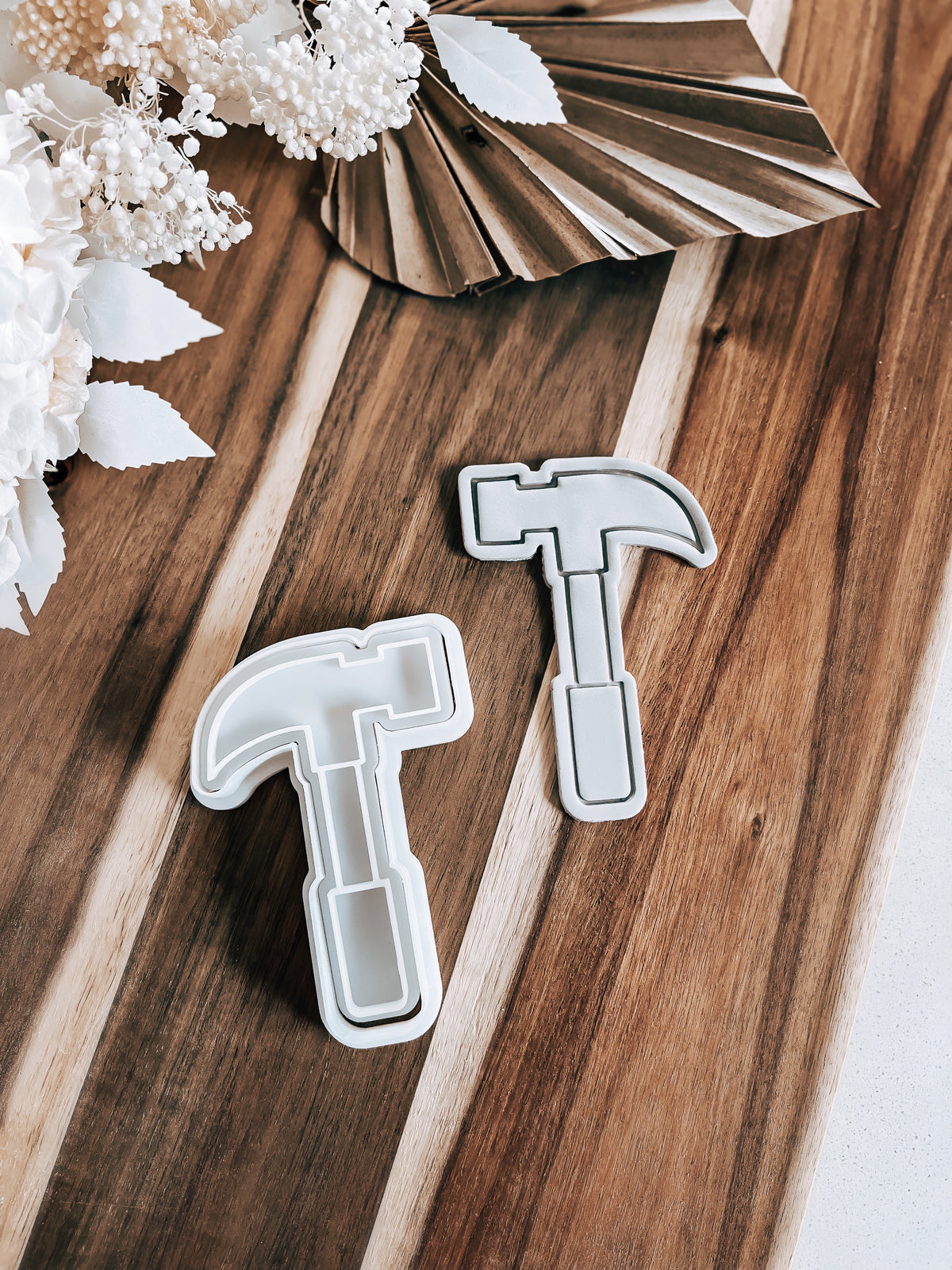 Set Of 4 Tools Stamp & Cutter - Perfect for Fondant & Sugar Cookies