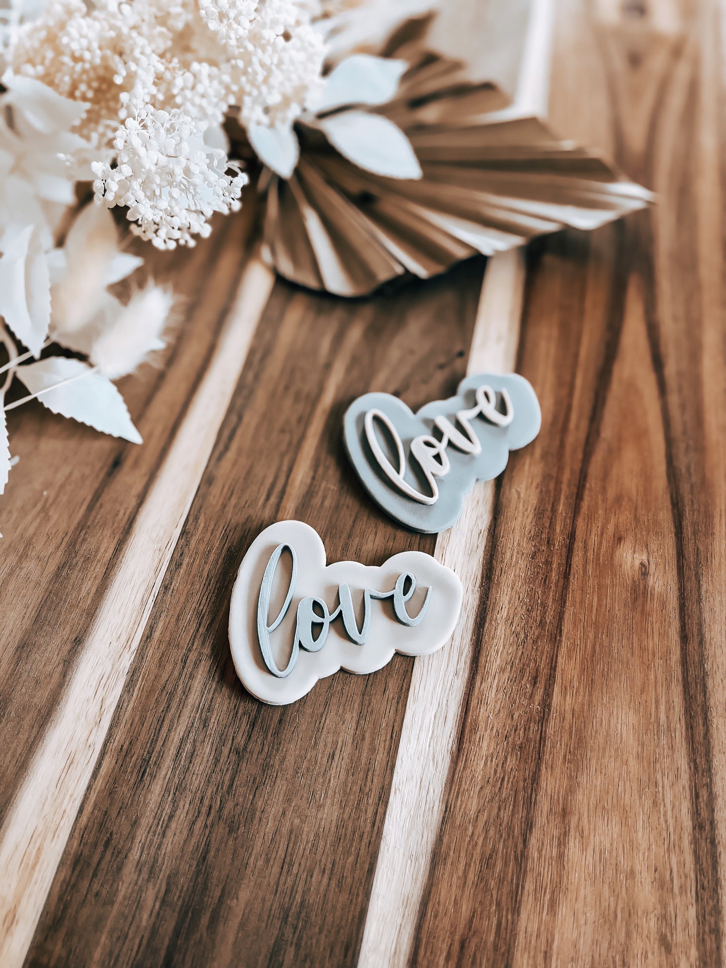 Love Script 'UP' - Cookie Stamp & Cutter - Ideal for Fondant & Sugar Cookies