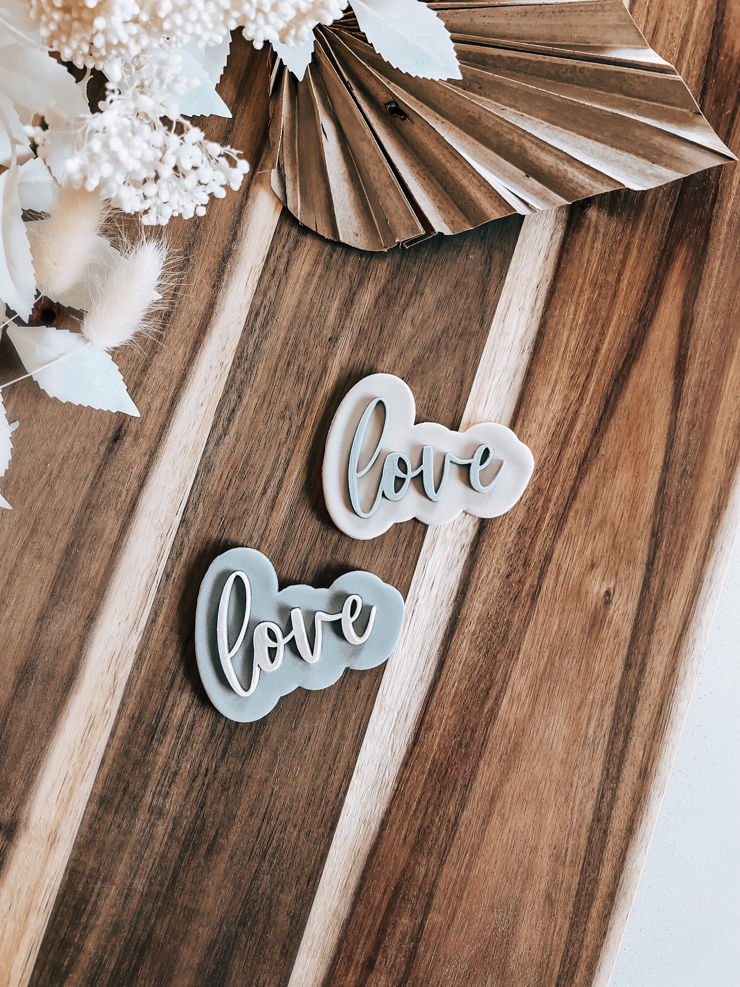 Love Script 'UP' - Cookie Stamp & Cutter - Ideal for Fondant & Sugar Cookies