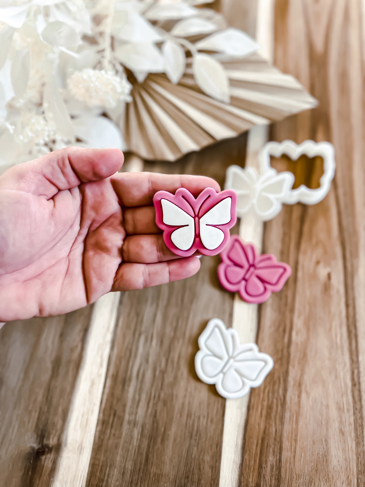 Mini Butterfly Stamp & Cutter - Perfect for Fondant & Sugar Cookies