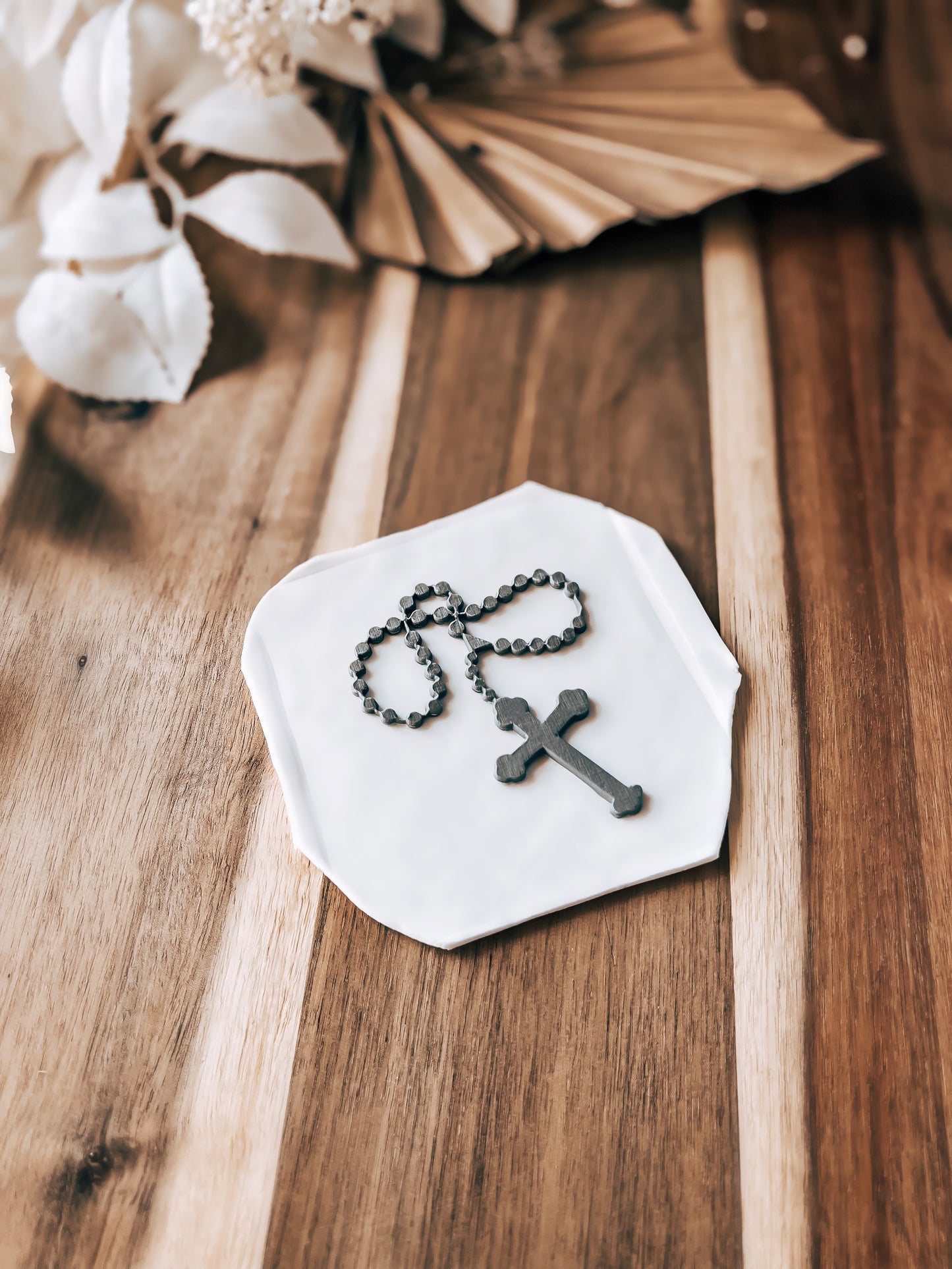 Rosary 'UP' Stamp – Perfect for Fondant, Sugar Cookies & Baking