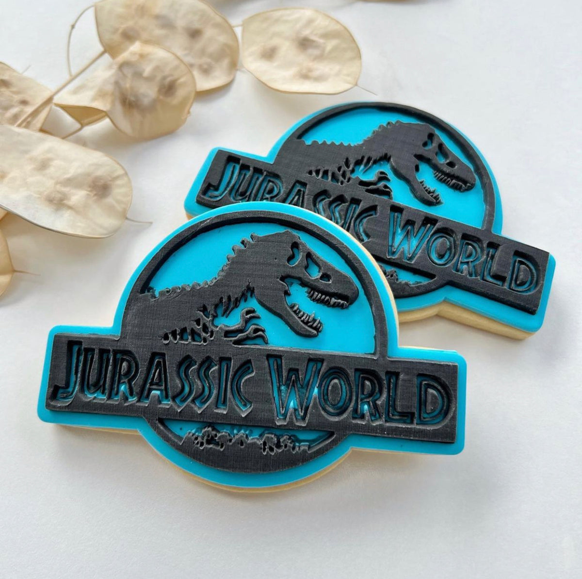 Jurassic World Logo - Cookie Stamp and Cutter - Perfect for Fondant & Sugar Cookies