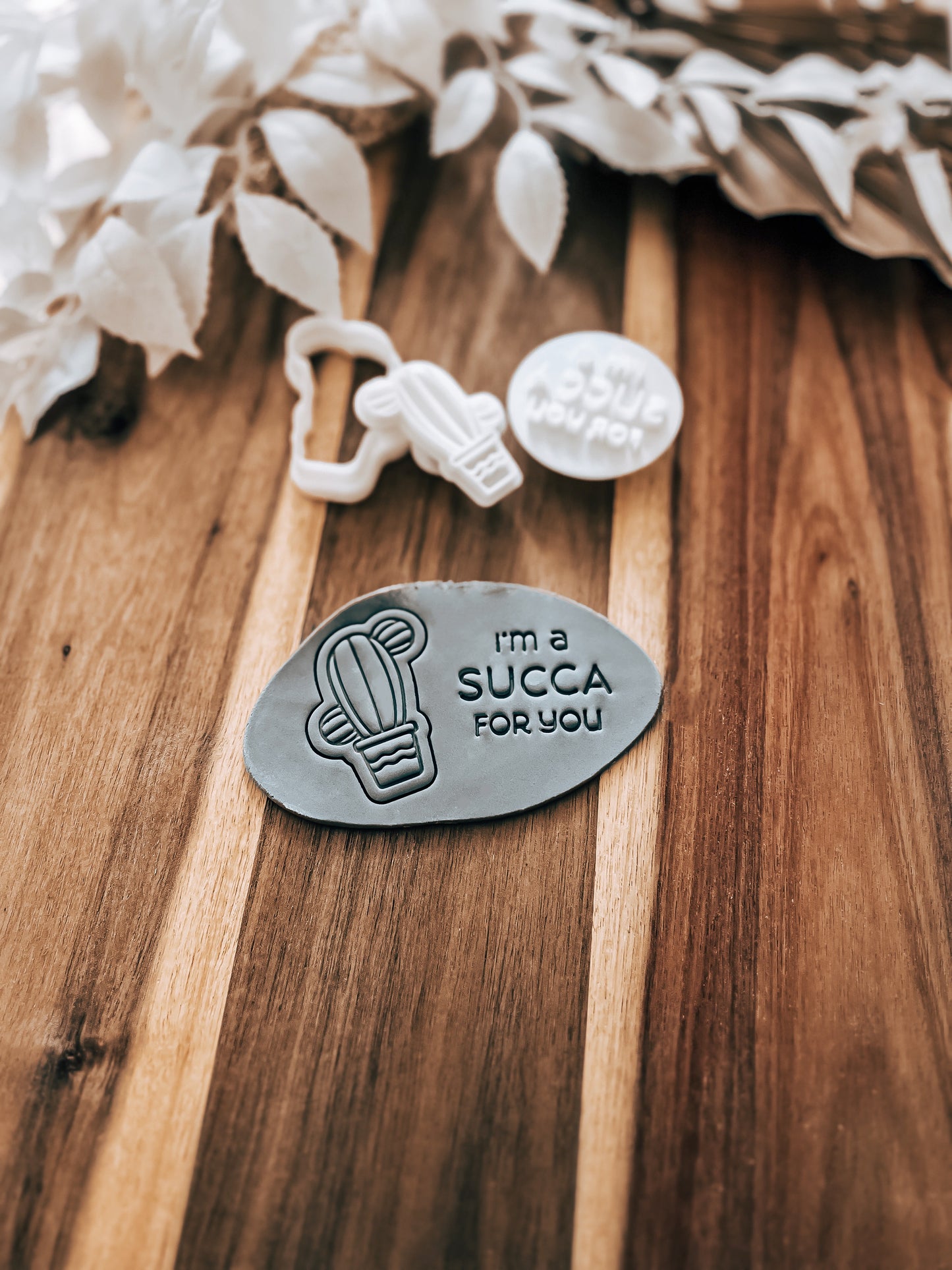 Mini I'm a Succa For You (SET) - Cookie Stamp & Cutter - Ideal for Fondant & Sugar Cookies
