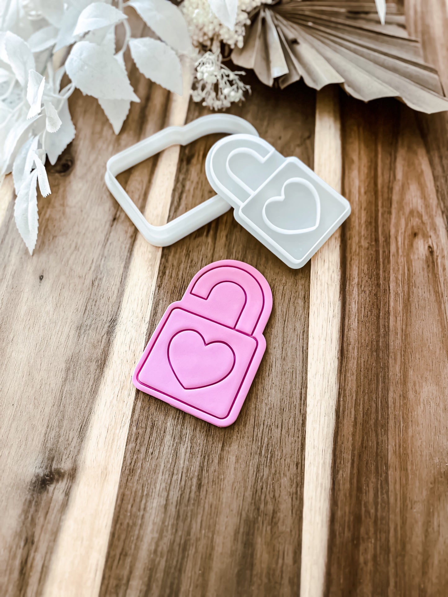Love Locket - Cookie Stamp & Cutter - Ideal for Fondant & Sugar Cookies