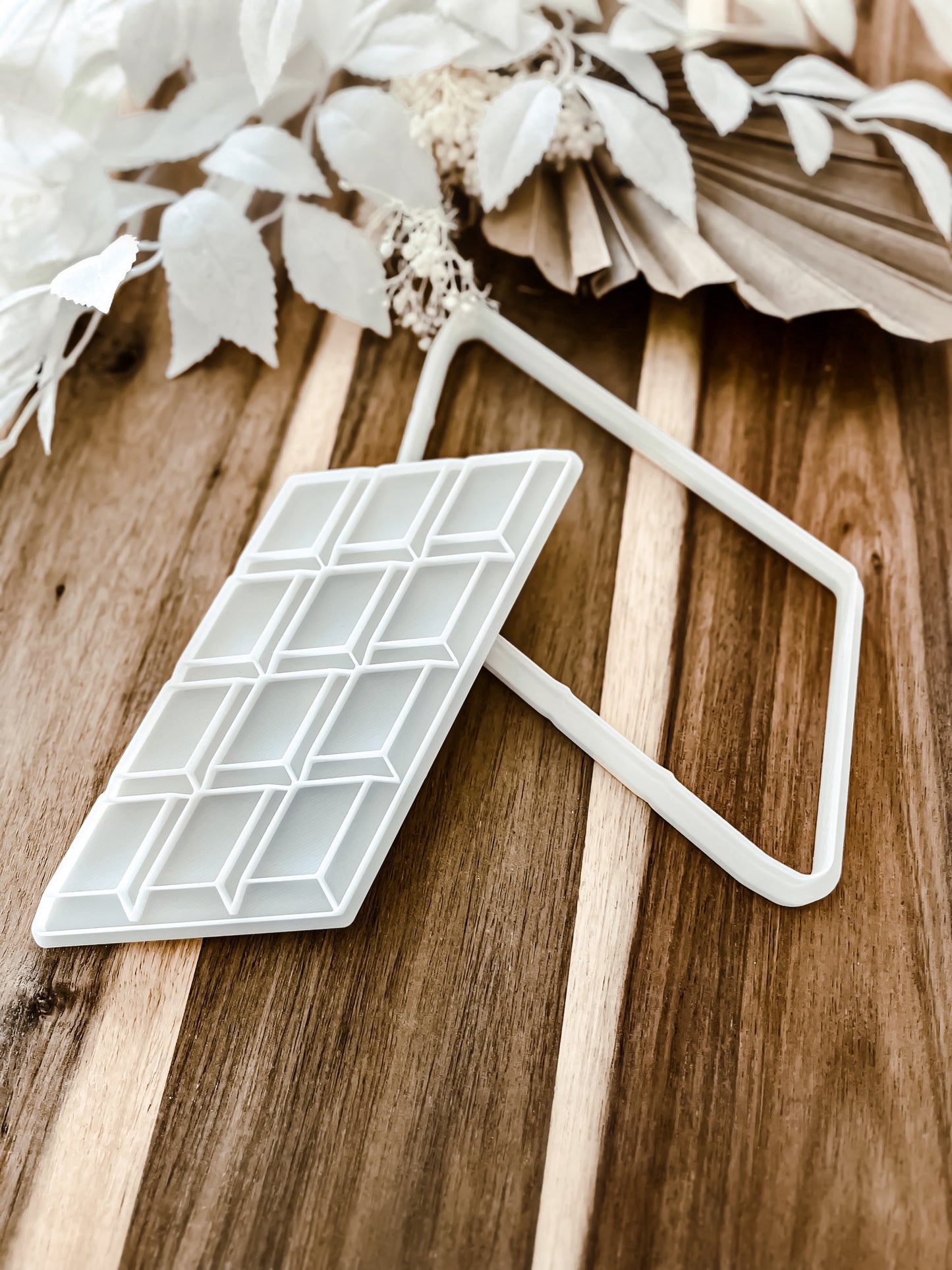 Giant Chocolate Block - Cookie Stamp & Cutter - Ideal for Fondant & Sugar Cookies