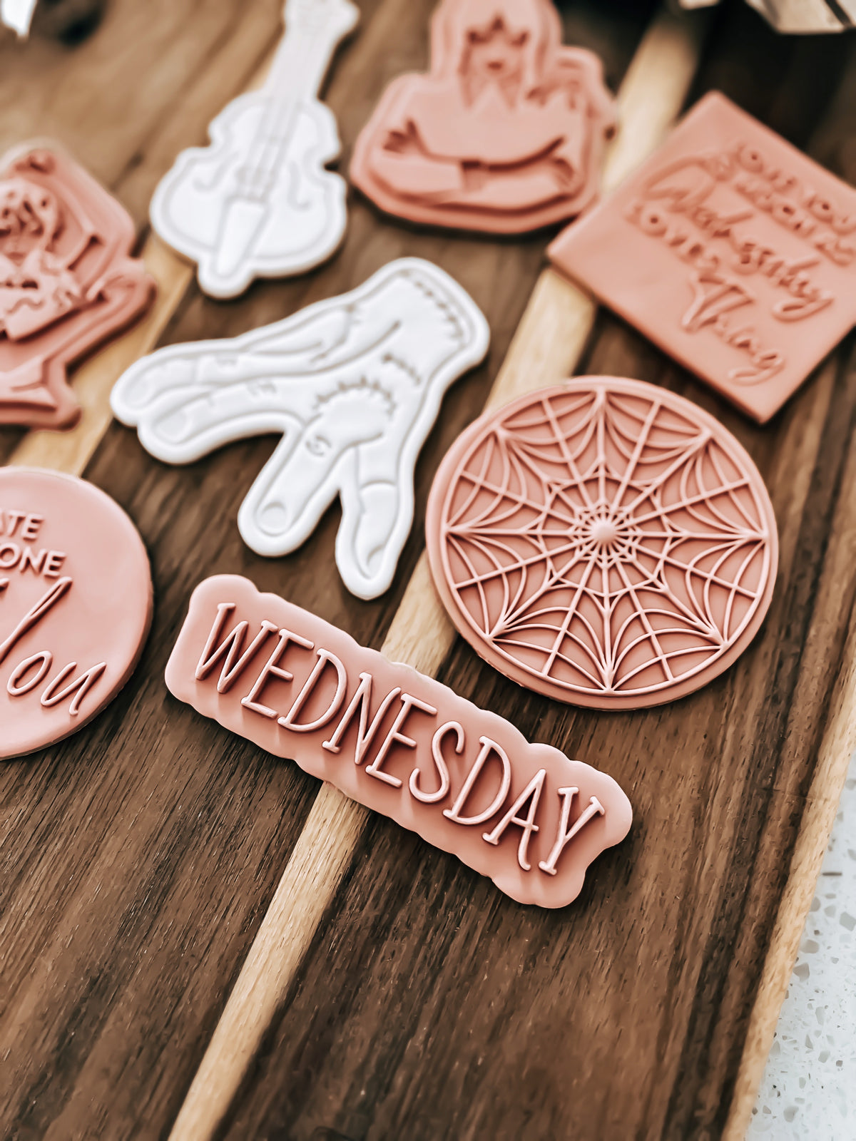 Wednesday Dancing 'UP' - Cookie Stamp & Cutter - Perfect for Fondant and Sugar Cookies