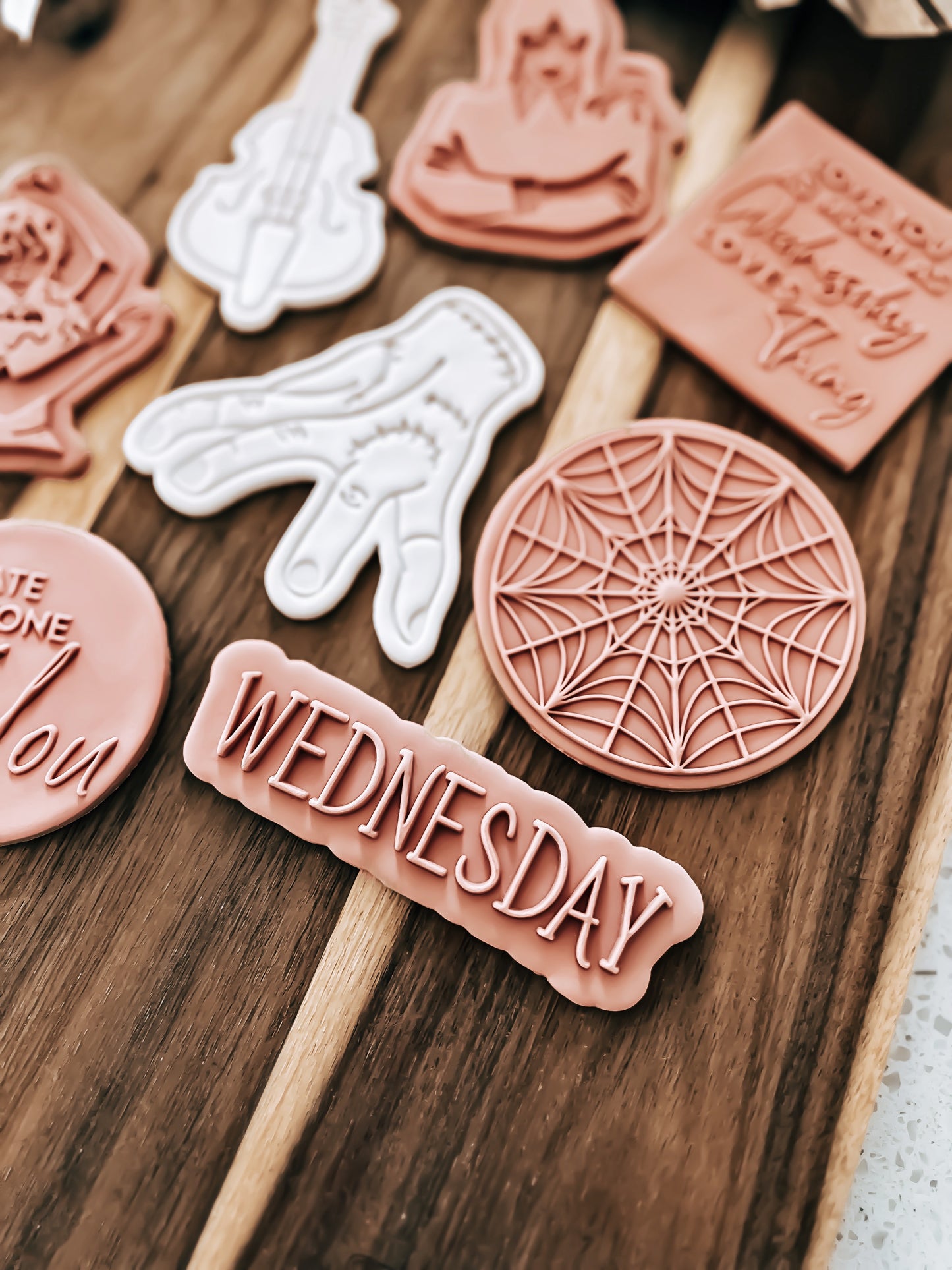 Thing (Wednesday) - Cookie Stamp & Cutter - Perfect for Fondant and Sugar Cookies