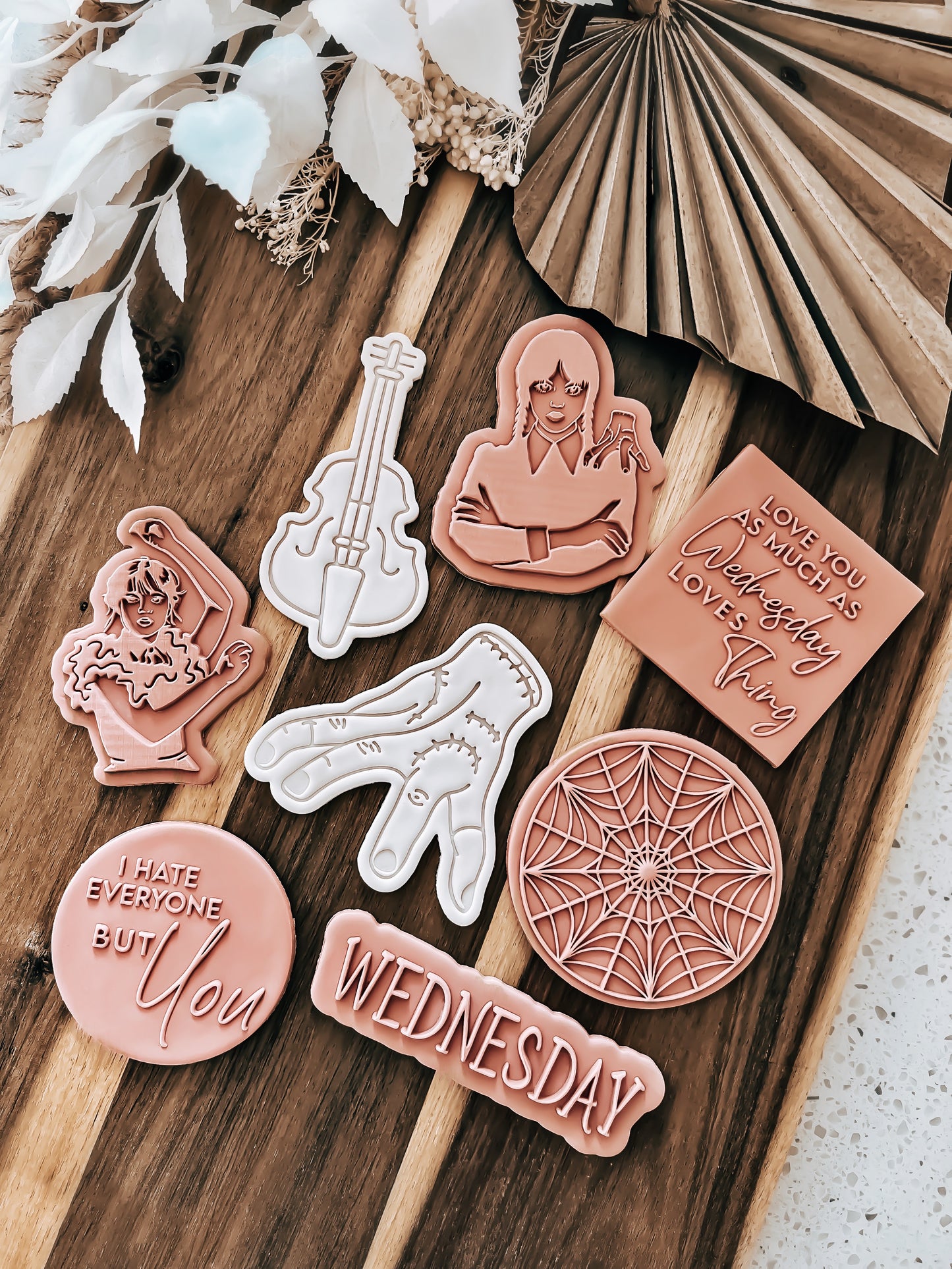 Thing (Wednesday) - Cookie Stamp & Cutter - Perfect for Fondant and Sugar Cookies