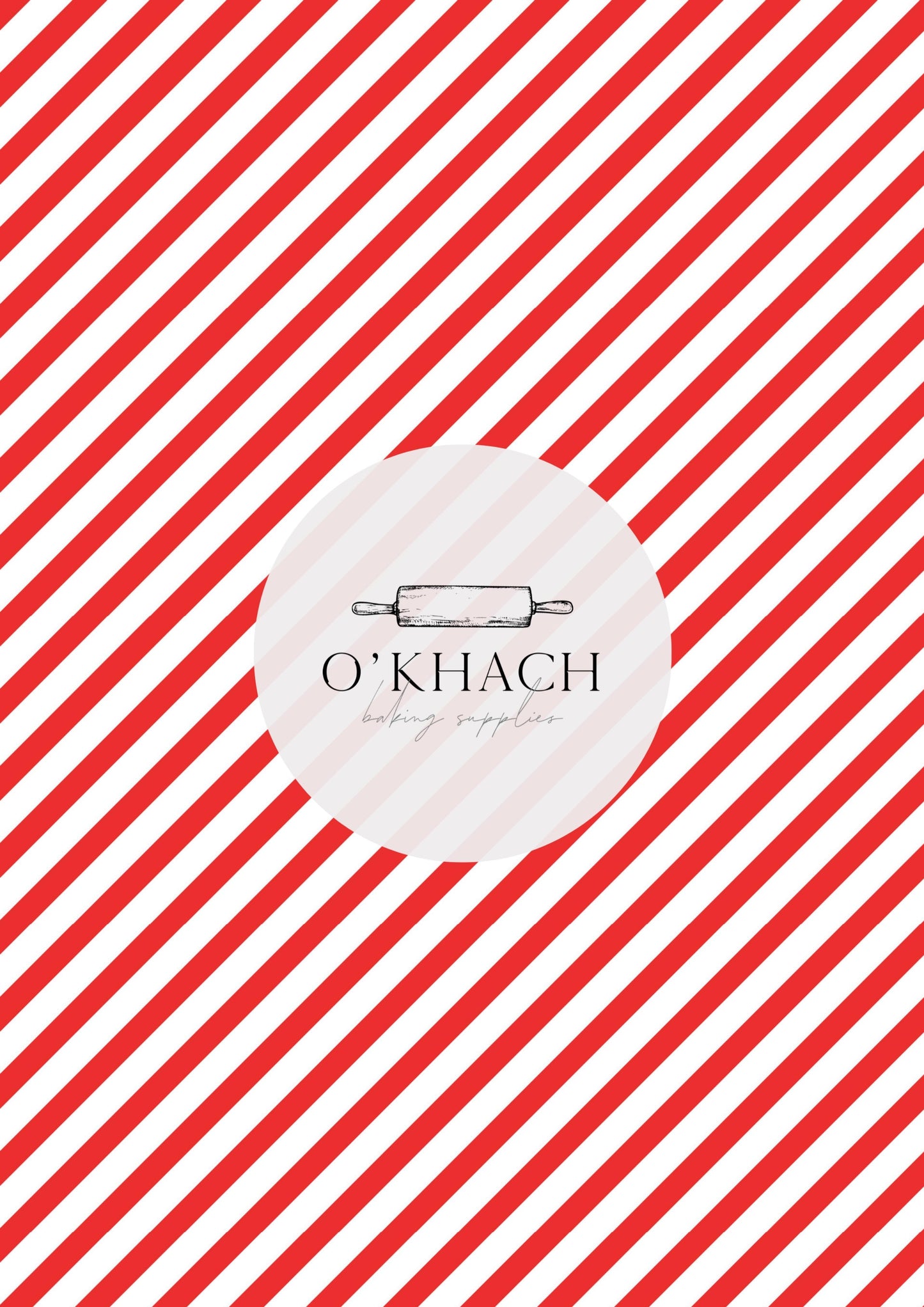 Christmas Details Pattern No.99 - Edible Image – A4 Cake Topper & Cupcake Decoration