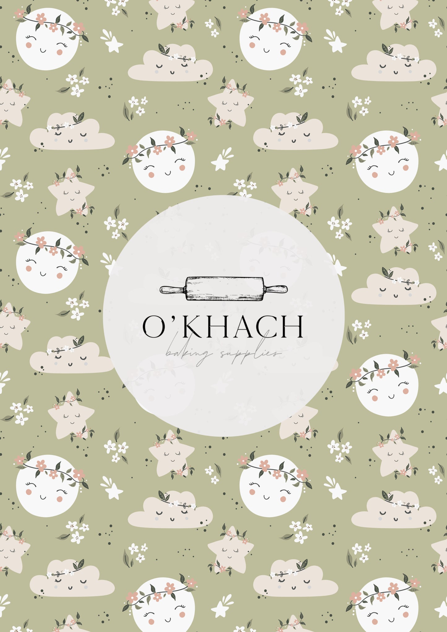 Dream Big Pattern No.14 - Edible Image - Premium Edible Image from O'Khach Baking Supplies - Just $16.99! Shop now at O'Khach Baking Supplies