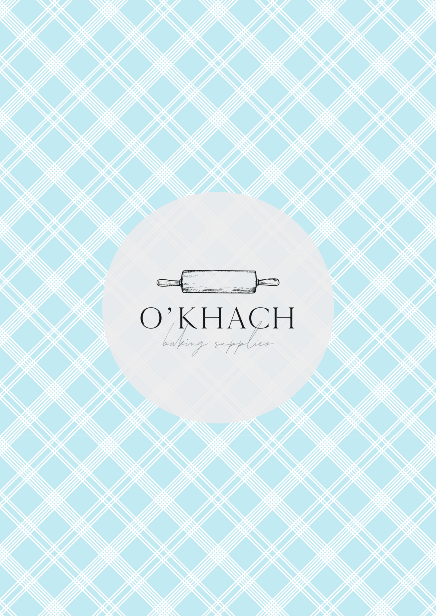 Easter Pattern - Edible Image – A4 Cake Topper & Cupcake Decoration