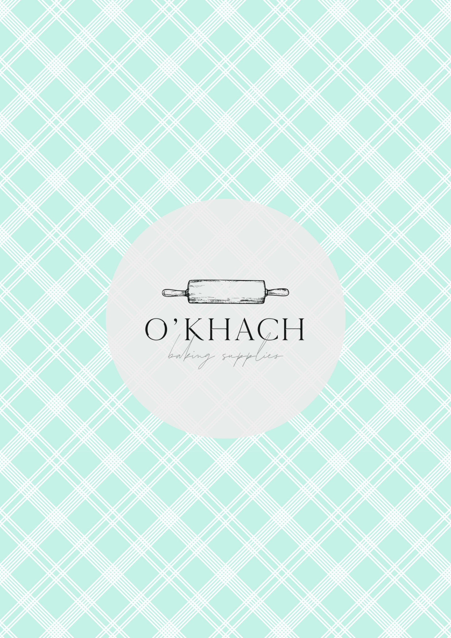 Easter Pattern - Edible Image – A4 Cake Topper & Cupcake Decoration