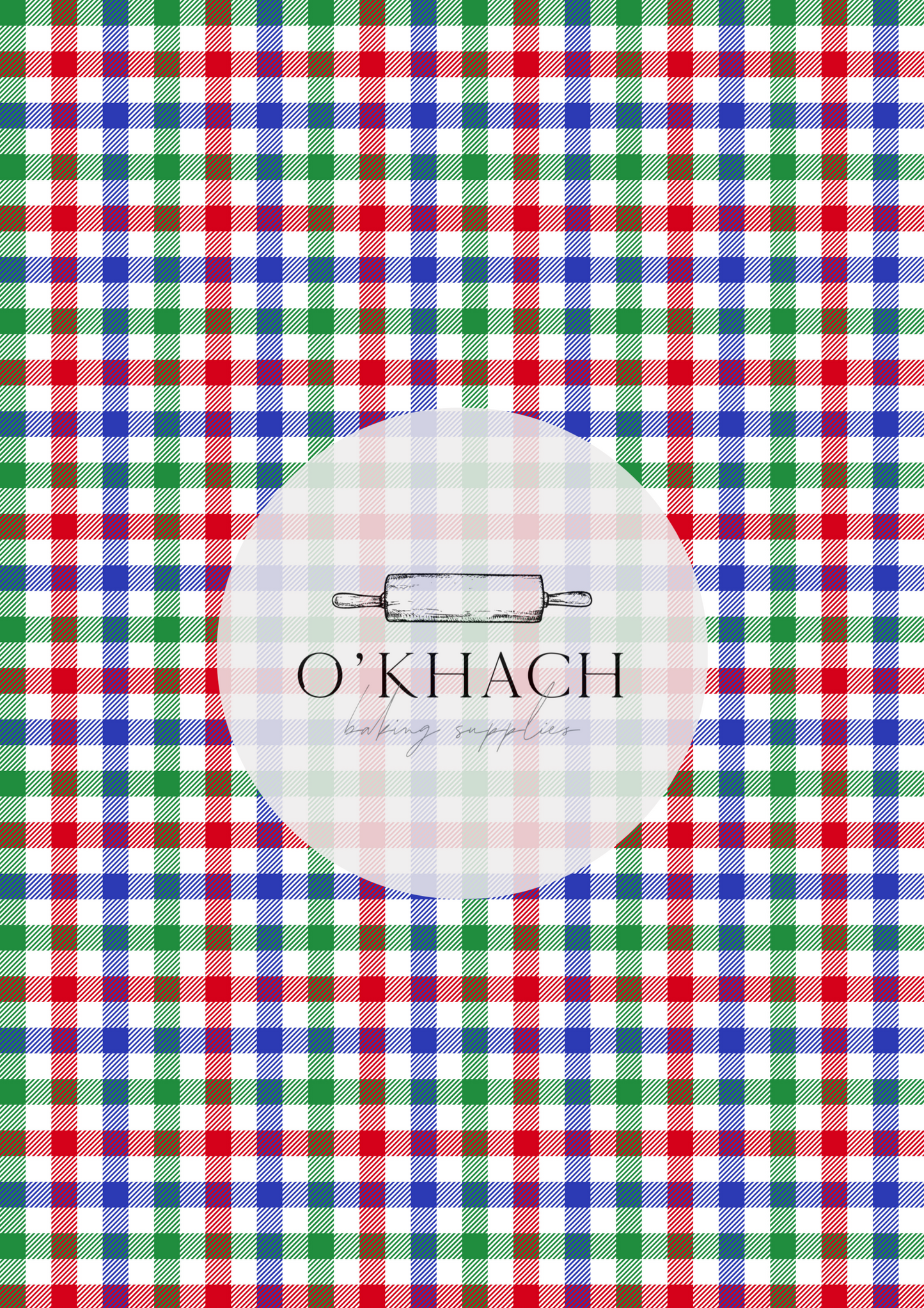 Easter Pattern - Edible Image – A4 Cake Topper & Cupcake Decoration