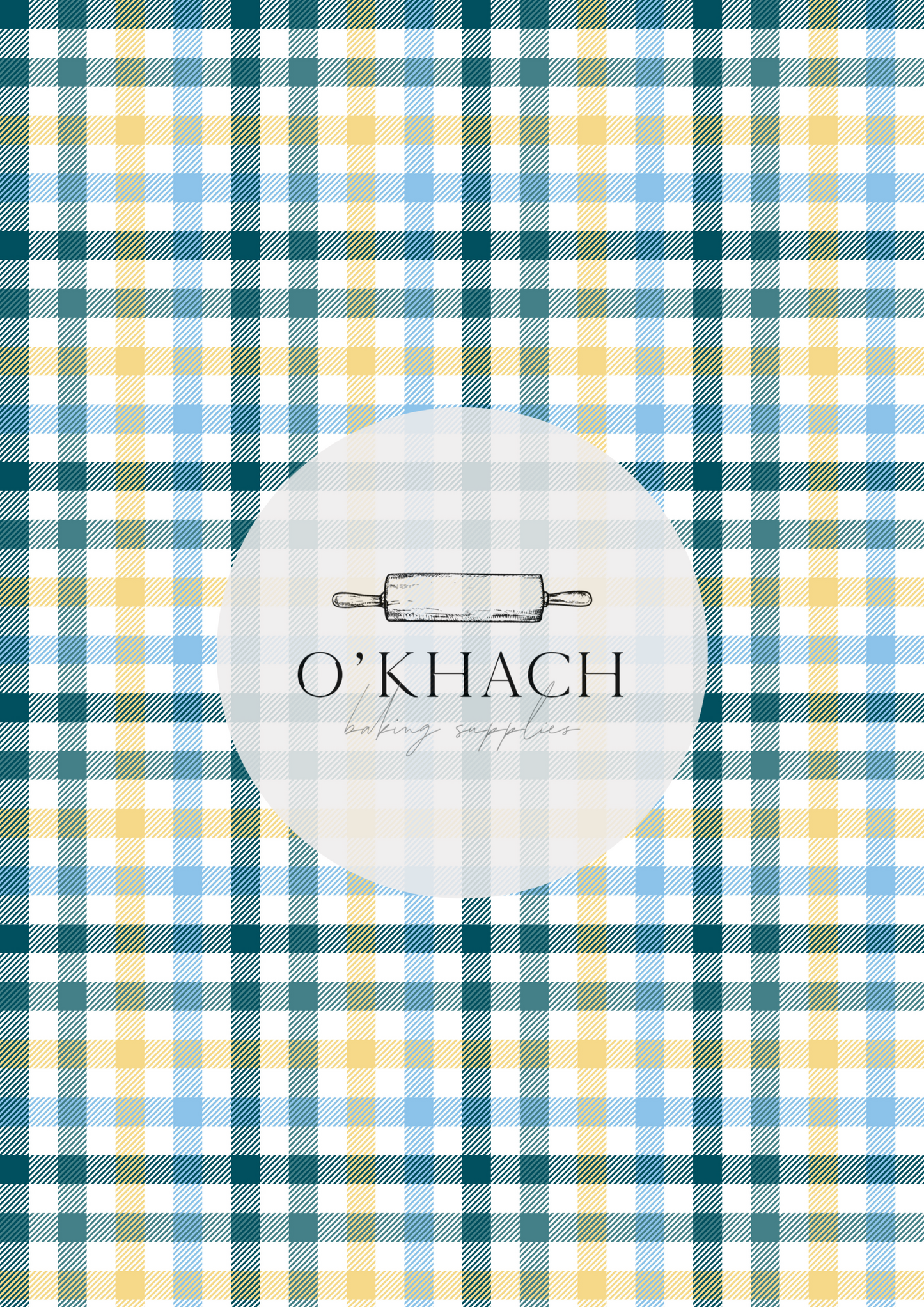 Easter Pattern - Edible Image – A4 Cake Topper & Cupcake Decoration