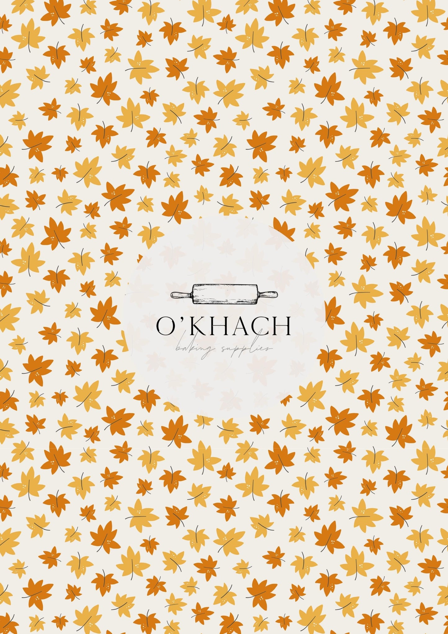 In The Woods Pattern No.17 - Edible Image - Premium Edible Image from O'Khach Baking Supplies - Just $16.99! Shop now at O'Khach Baking Supplies