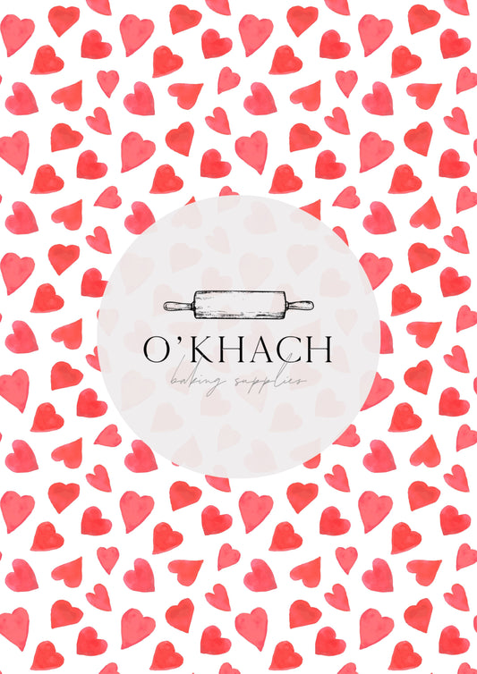 Love Details Pattern No.127 - Edible Image - Premium Edible Image from O'Khach Baking Supplies - Just $16.99! Shop now at O'Khach Baking Supplies