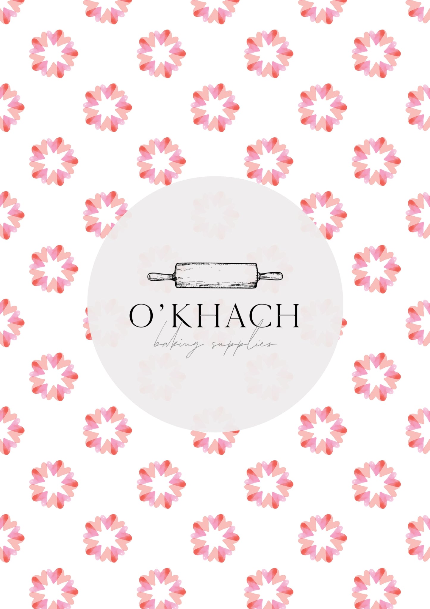 Love Details Pattern No.139 - Edible Image - Premium Edible Image from O'Khach Baking Supplies - Just $16.99! Shop now at O'Khach Baking Supplies