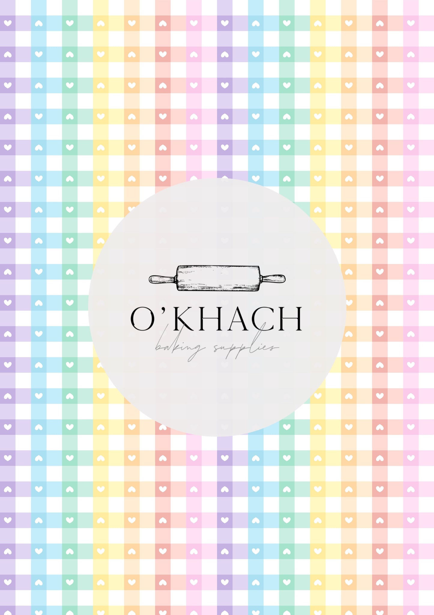 Love Details Pattern No.153 - Edible Image - Premium Edible Image from O'Khach Baking Supplies - Just $16.99! Shop now at O'Khach Baking Supplies