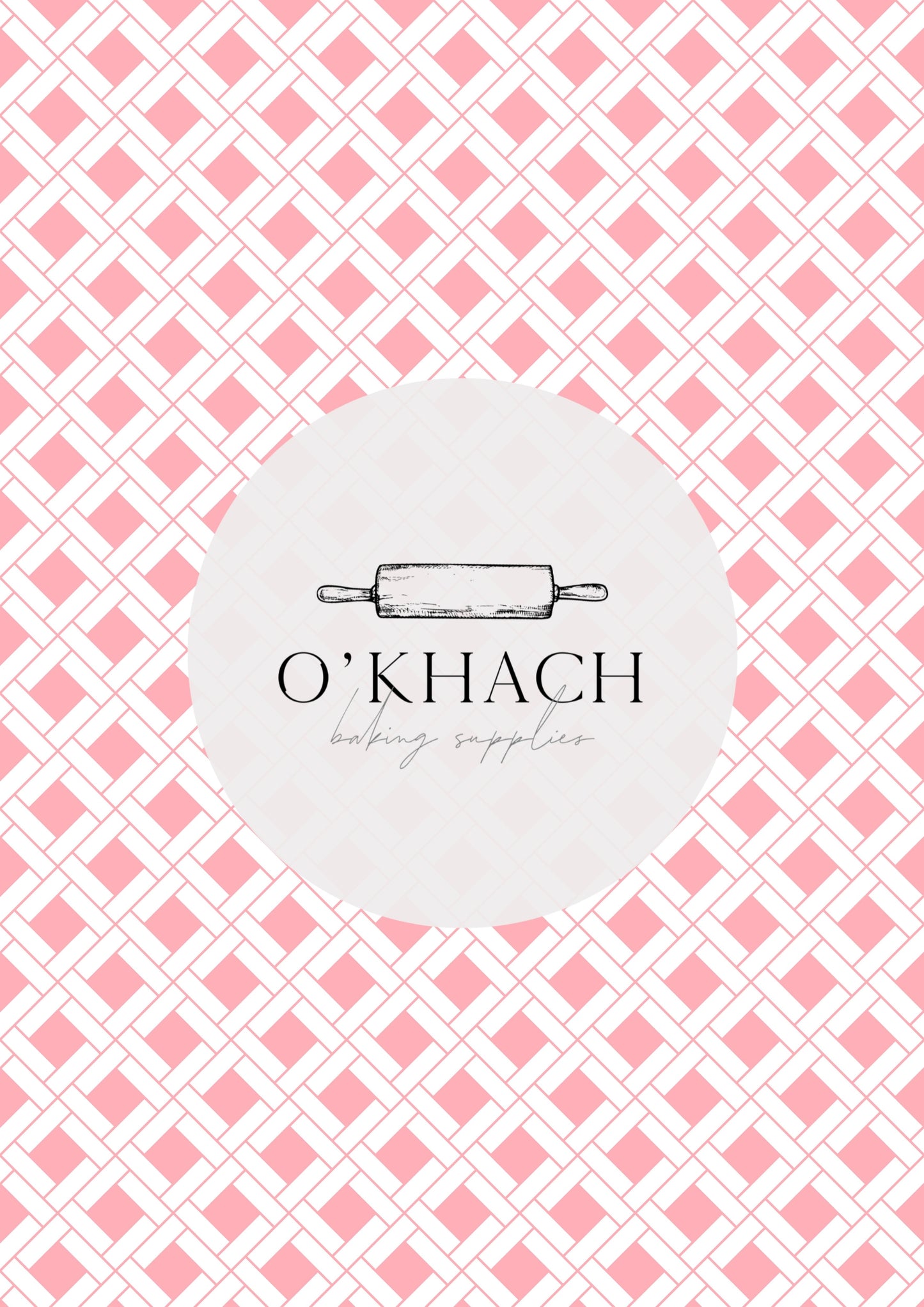 Love Details Pattern No.186 - Edible Image - Premium Edible Image from O'Khach Baking Supplies - Just $16.99! Shop now at O'Khach Baking Supplies