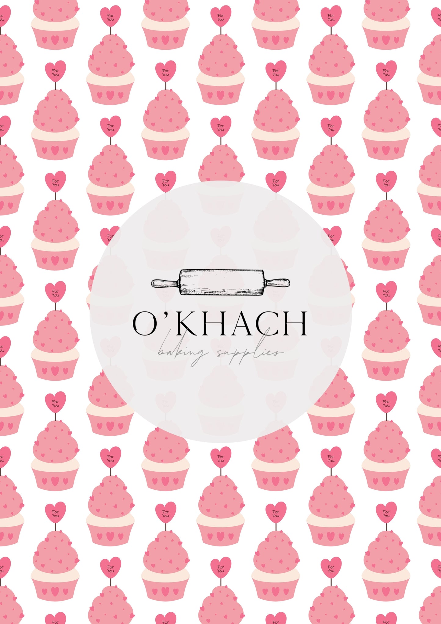 Love Details Pattern No.197 - Edible Image - Premium Edible Image from O'Khach Baking Supplies - Just $16.99! Shop now at O'Khach Baking Supplies