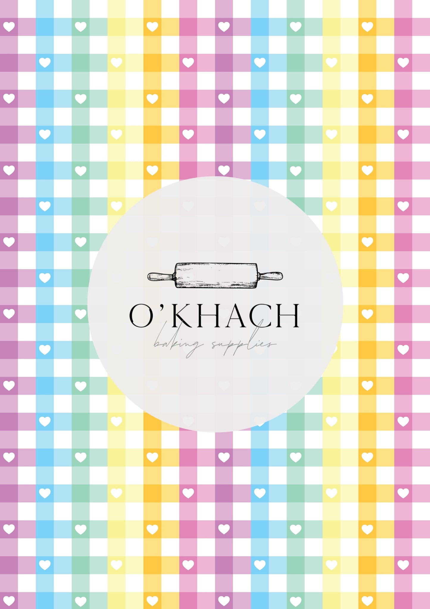 Love Details Pattern No.200 - Edible Image - Premium Edible Image from O'Khach Baking Supplies - Just $16.99! Shop now at O'Khach Baking Supplies