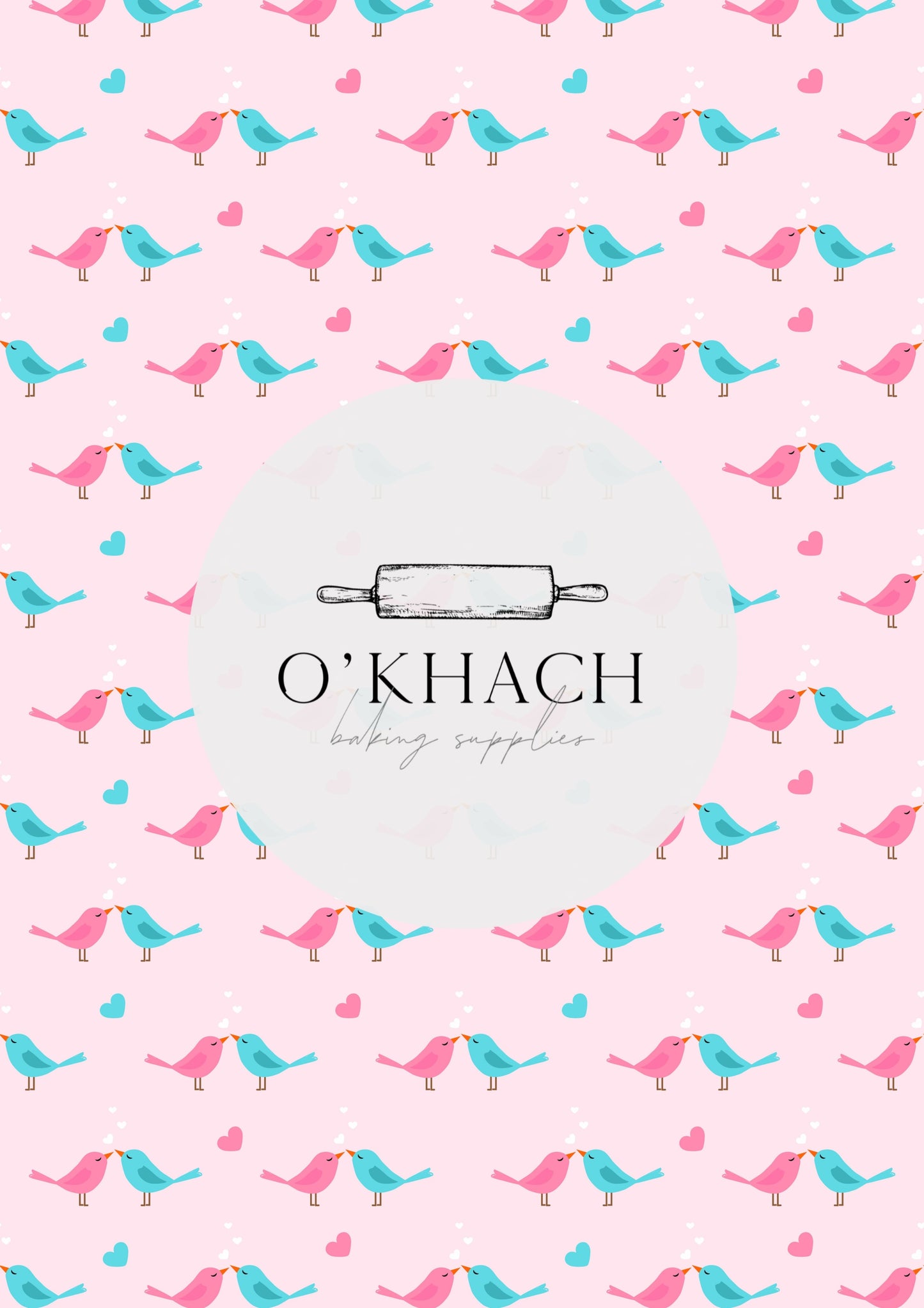 Love Details Pattern No.40 - Edible Image - Premium Edible Image from O'Khach Baking Supplies - Just $16.99! Shop now at O'Khach Baking Supplies