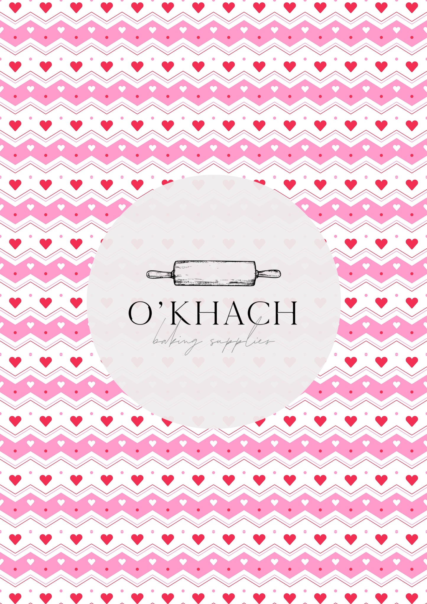 Love Details Pattern No.46 - Edible Image - Premium Edible Image from O'Khach Baking Supplies - Just $16.99! Shop now at O'Khach Baking Supplies
