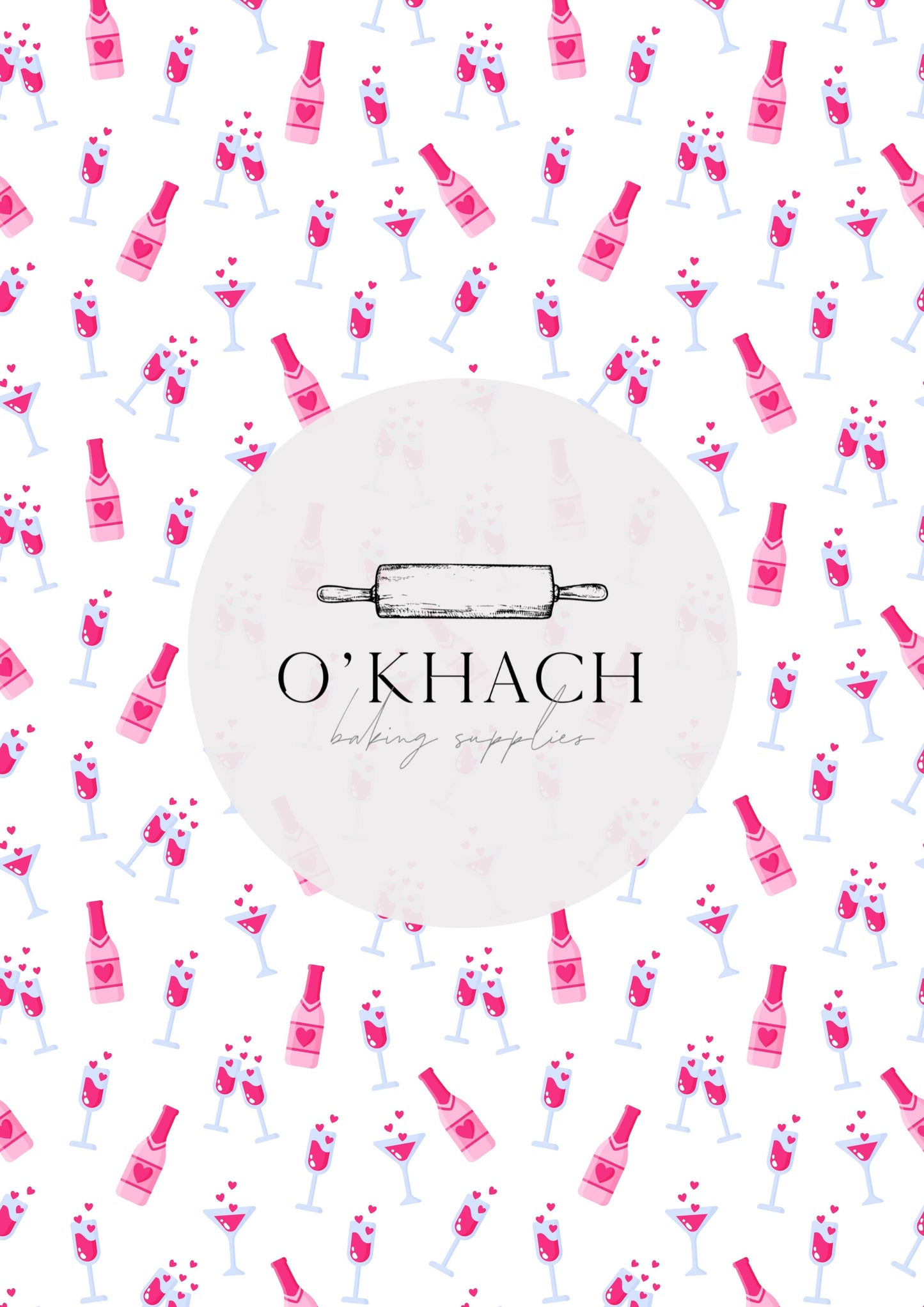 Love Details Pattern No.69 - Edible Image - Premium Edible Image from O'Khach Baking Supplies - Just $16.99! Shop now at O'Khach Baking Supplies