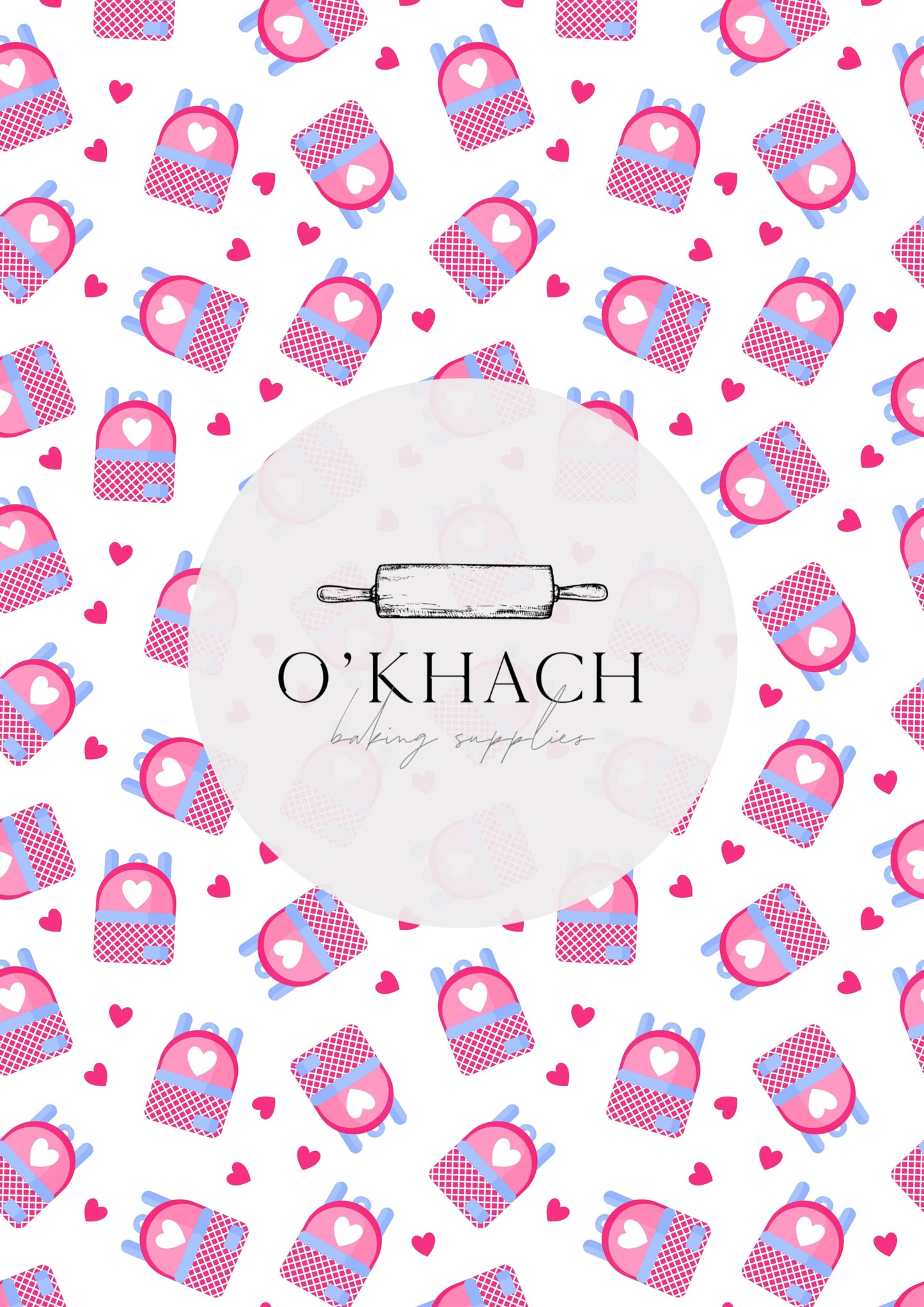 Love Details Pattern No.93 - Edible Image - Premium Edible Image from O'Khach Baking Supplies - Just $16.99! Shop now at O'Khach Baking Supplies