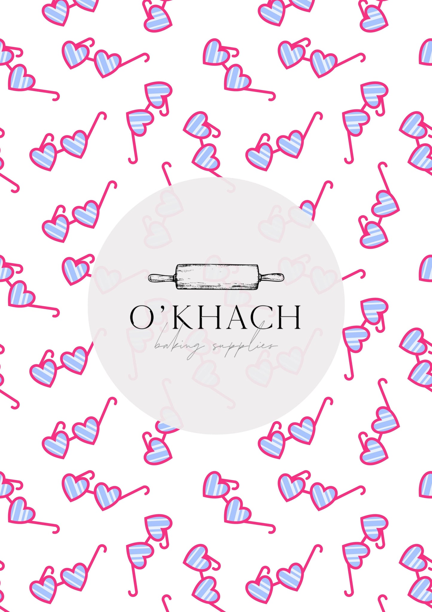 Love Details Pattern No.97 - Edible Image - Premium Edible Image from O'Khach Baking Supplies - Just $16.99! Shop now at O'Khach Baking Supplies