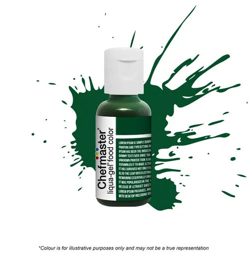 Forest Green - Gel Food Colour 20g (Chefmaster) - Premium from O'Khach Baking Supplies - Just $4.95! Shop now at O'Khach Baking Supplies