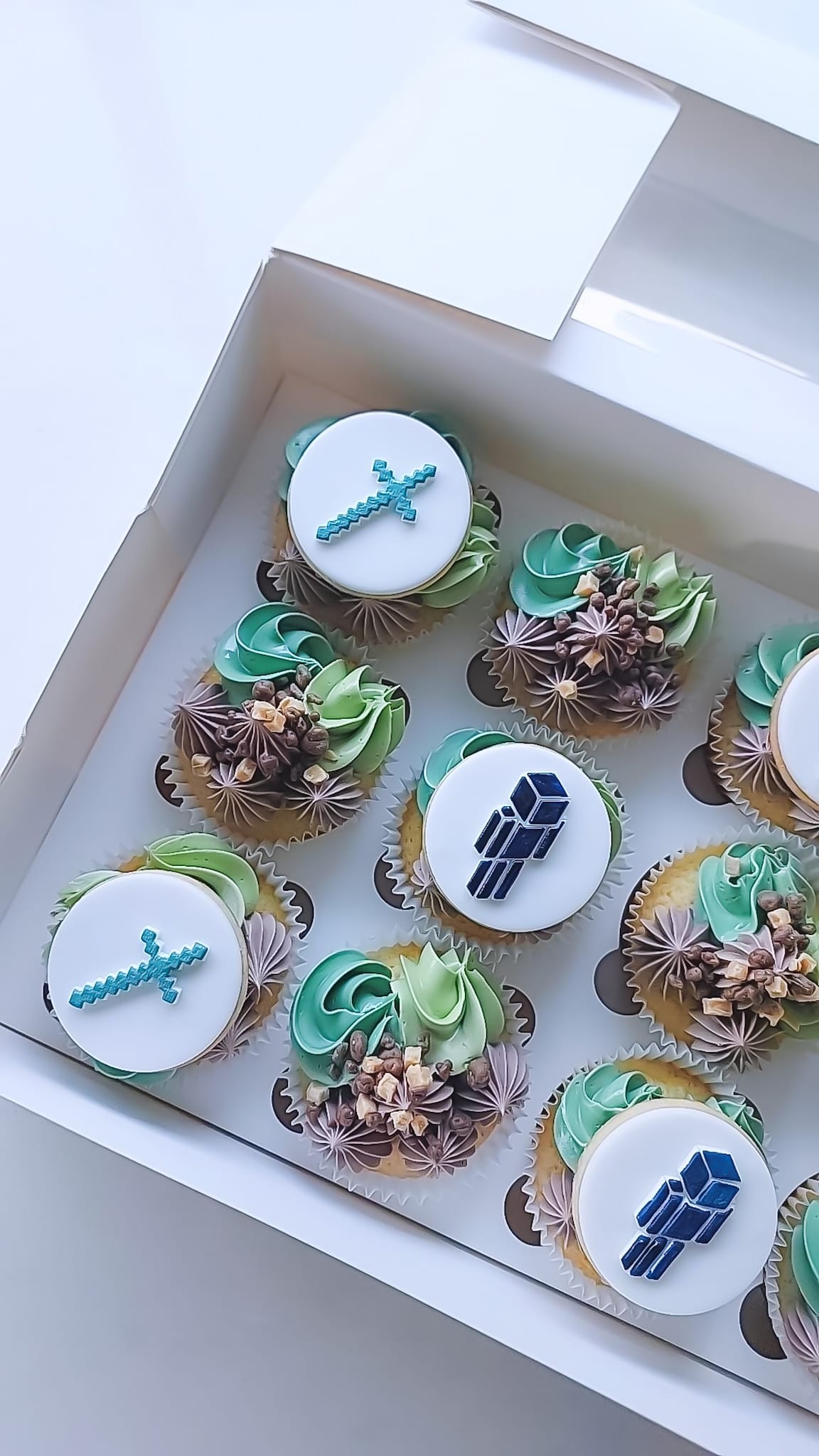 Mini Pixel Game Icons Stamp - Perfect for Fondant & Sugar Cookies