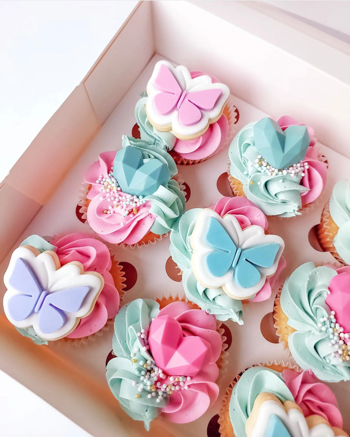 Mini Butterfly Stamp & Cutter - Perfect for Fondant & Sugar Cookies