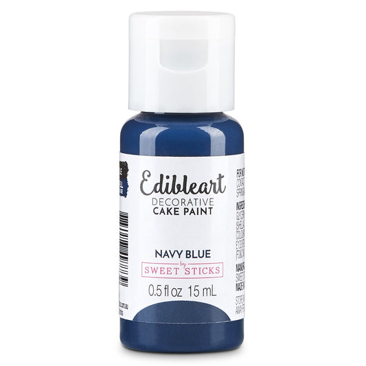 Navy Blue Edible Paint – Sweet Sticks 15ml | Food-Safe Cake Paint