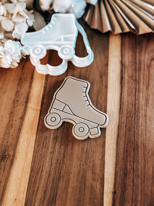 Roller Skate - Stamp and Cutter - Perfect for Fondant & Sugar Cookies