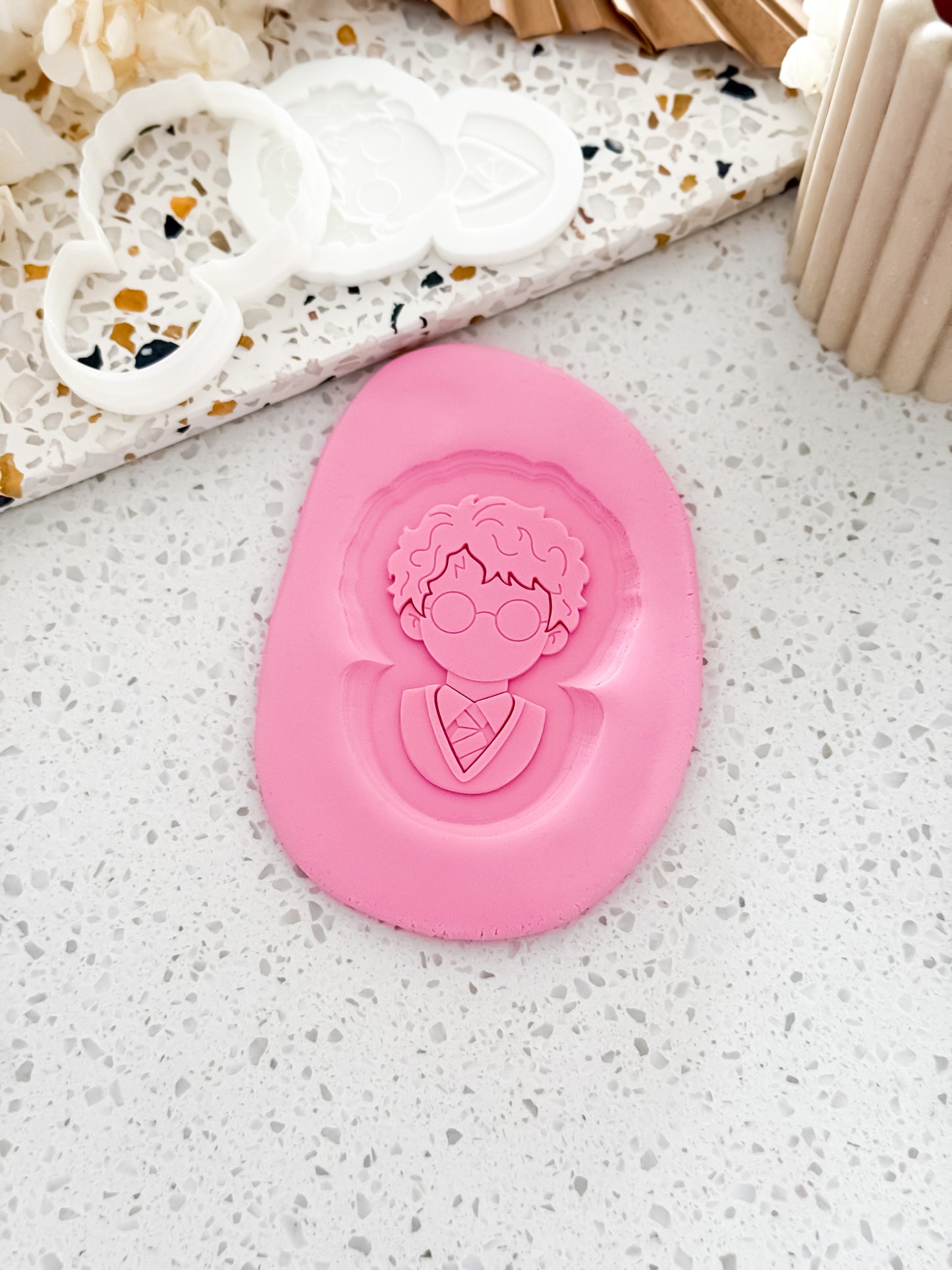 Wizard Boy - Cookie Stamp and Cutter