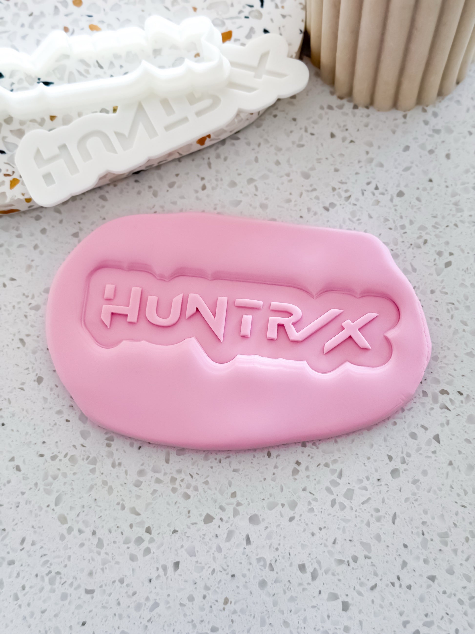 Idol X Logo Stamp & Cutter - Perfect for Fondant & Sugar Cookies