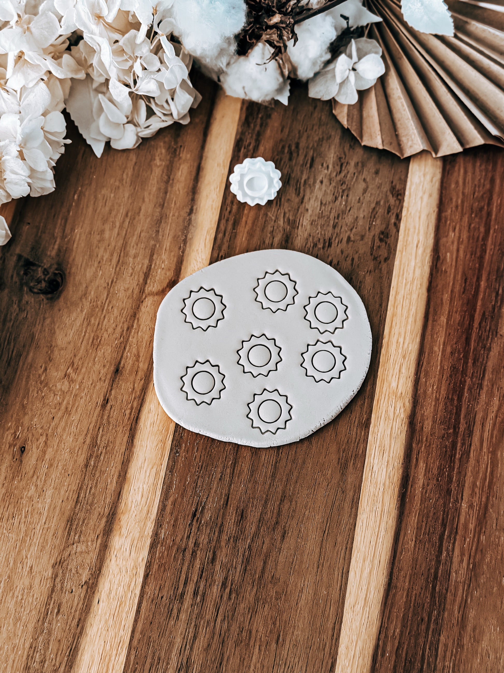 Mini Sun (Imprint) - Stamp - Perfect for Fondant & Sugar Cookies