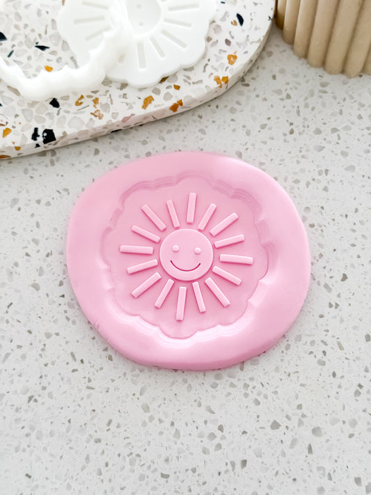 Sun (Caterpillar) Stamp & Cutter - Perfect for Fondant & Sugar Cookies