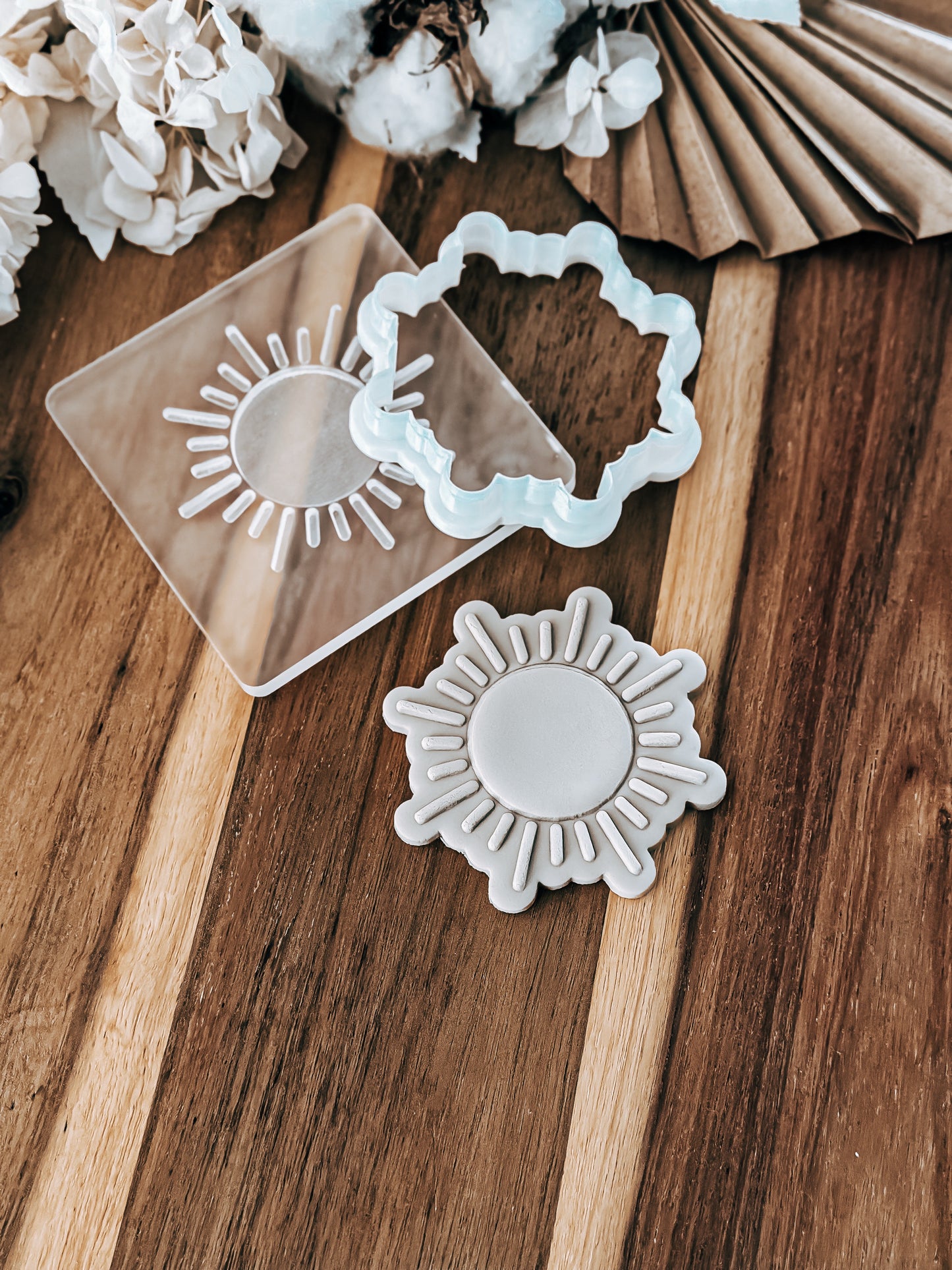 Full Sun 'UP' - Cookie Stamp and Cutter - Fondant & Sugar Cookies